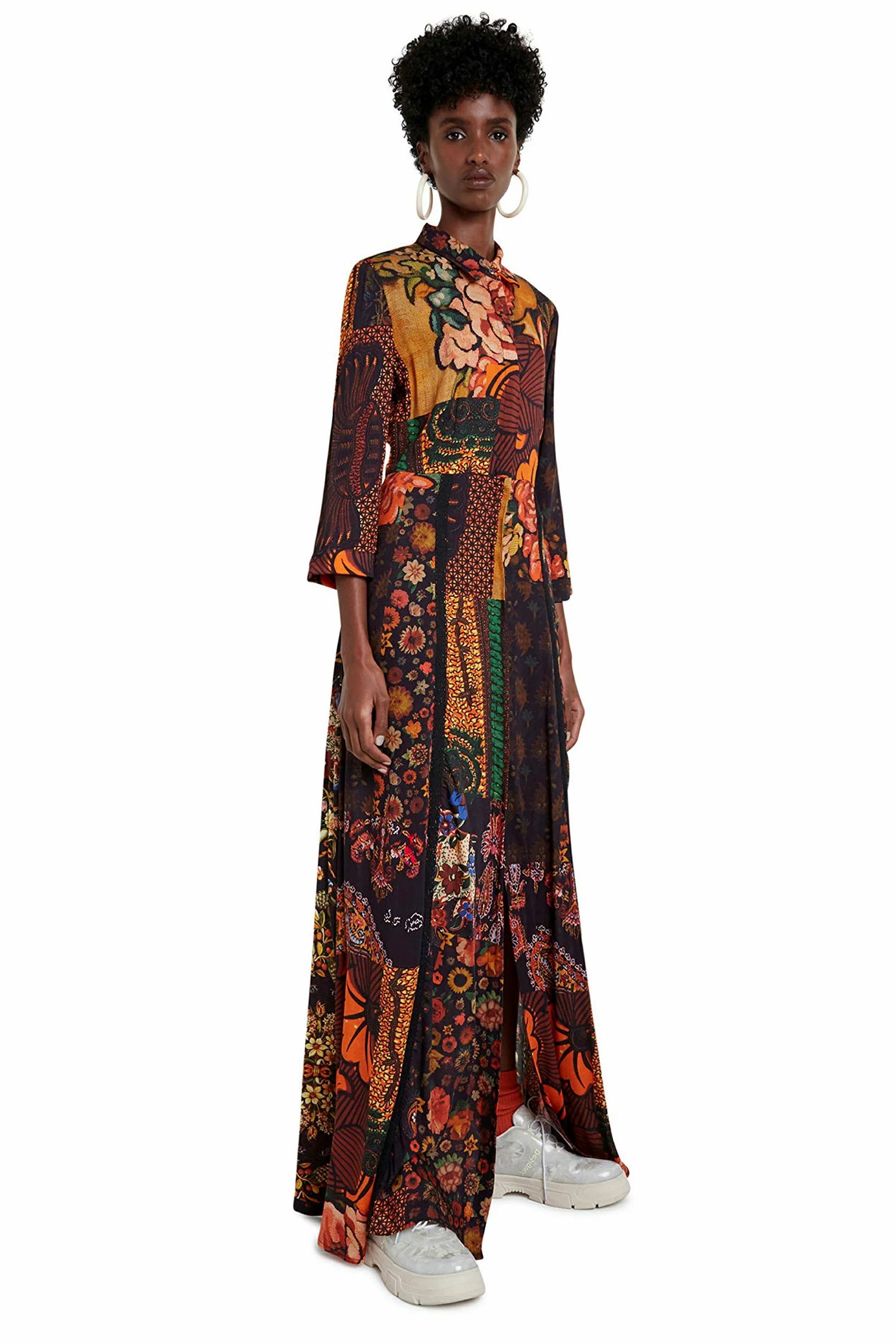 Desigual - Sukienka Turyńska damska Kolor: 3099 Rozmiar: Size