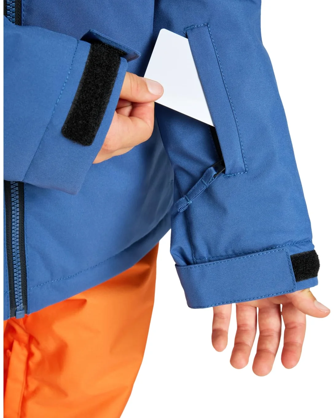 Quiksilver Kurtka śnieżna Side HIT solidna kurtka chłopięca niebieska 4-5Y