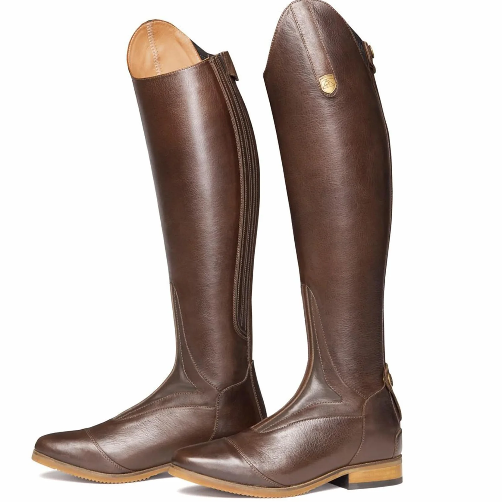 Męskie i damskie buty jeździeckie w stylu retro sznurowane PU skórzane buty męskie buty jeździeckie długie buty do jazdy na świeżym powietrzu dla początkujących