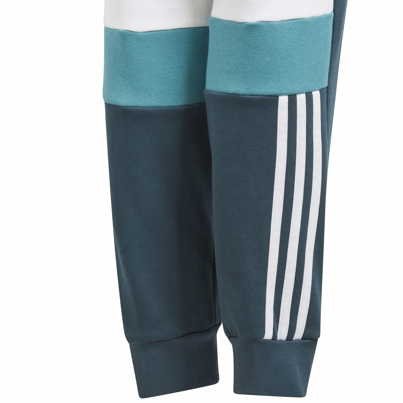 adidas Tiberio 3-stripes Colorblock Fleece Pants Kids