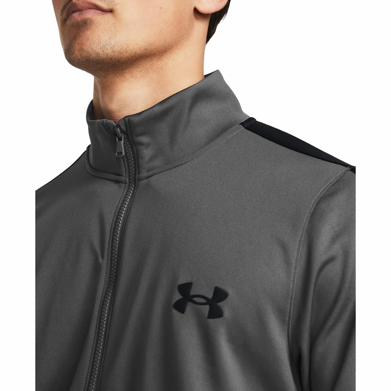 Under Armour Męski Dzianinowy Dres, Pitch Grey/Black