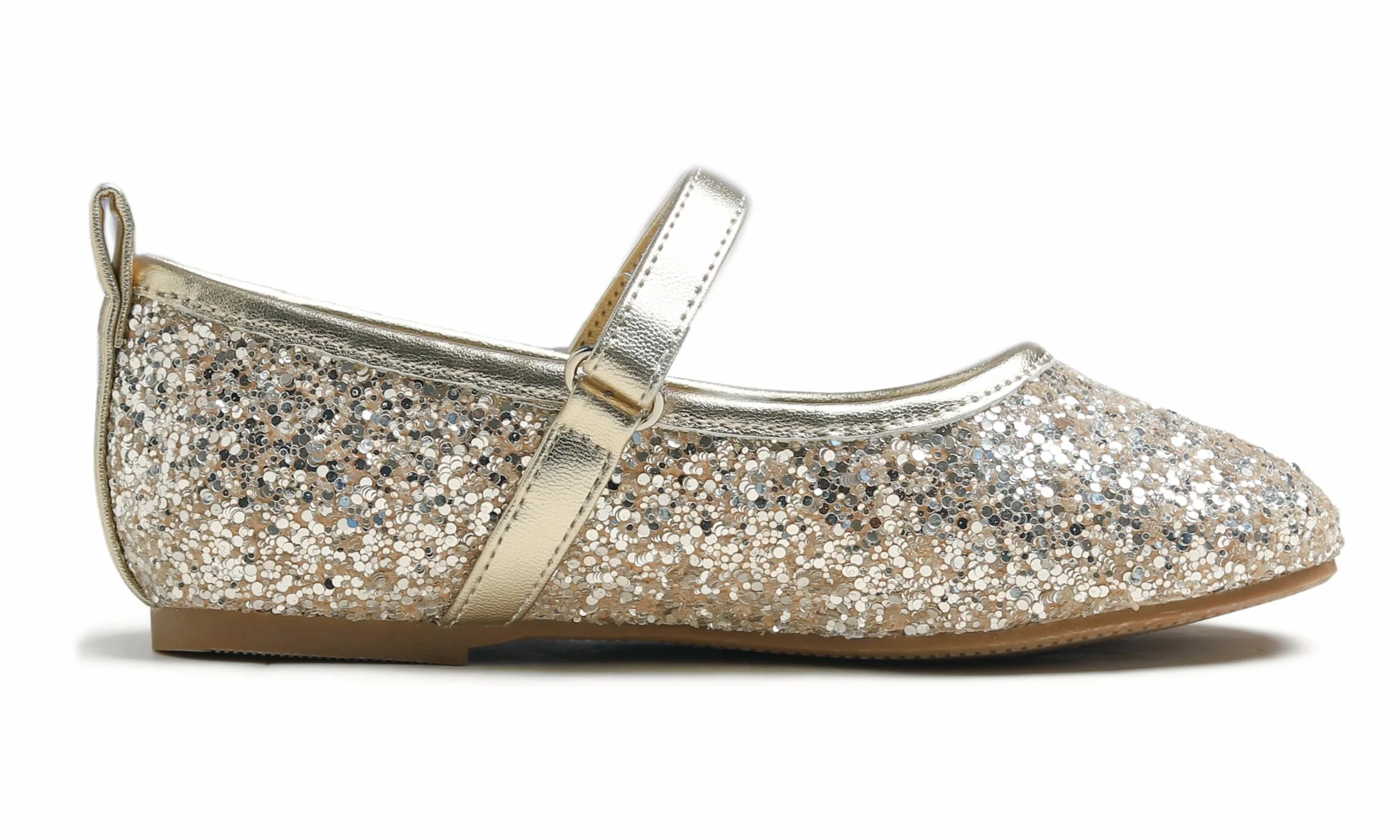 FEVERSOLE Dziewczęce urocze sukienki Mary Jane buty miękkie imprezowe świąteczne baleriny