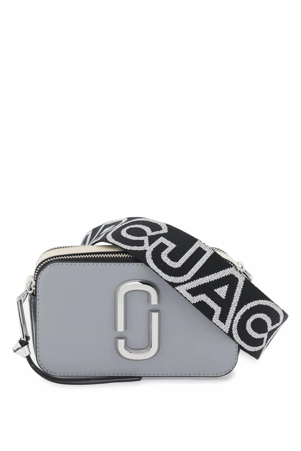 Mark Jacobs Women's The Snapshot, Wolf Grey/Multi, Wolf Grey/Multi