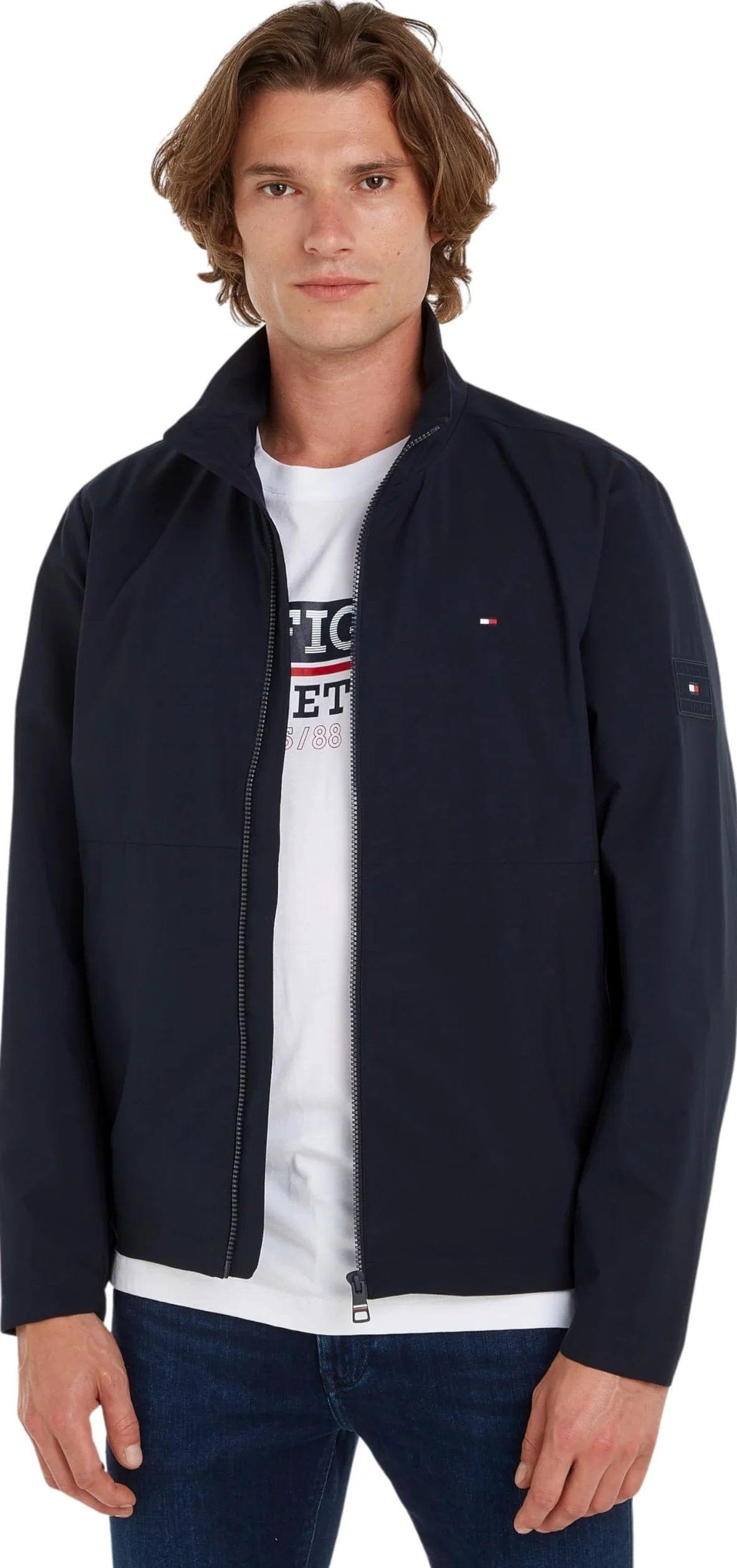 Tommy Hilfiger Kurtki tkane Mężczyźni Rwb Blouson Mw0mw34470