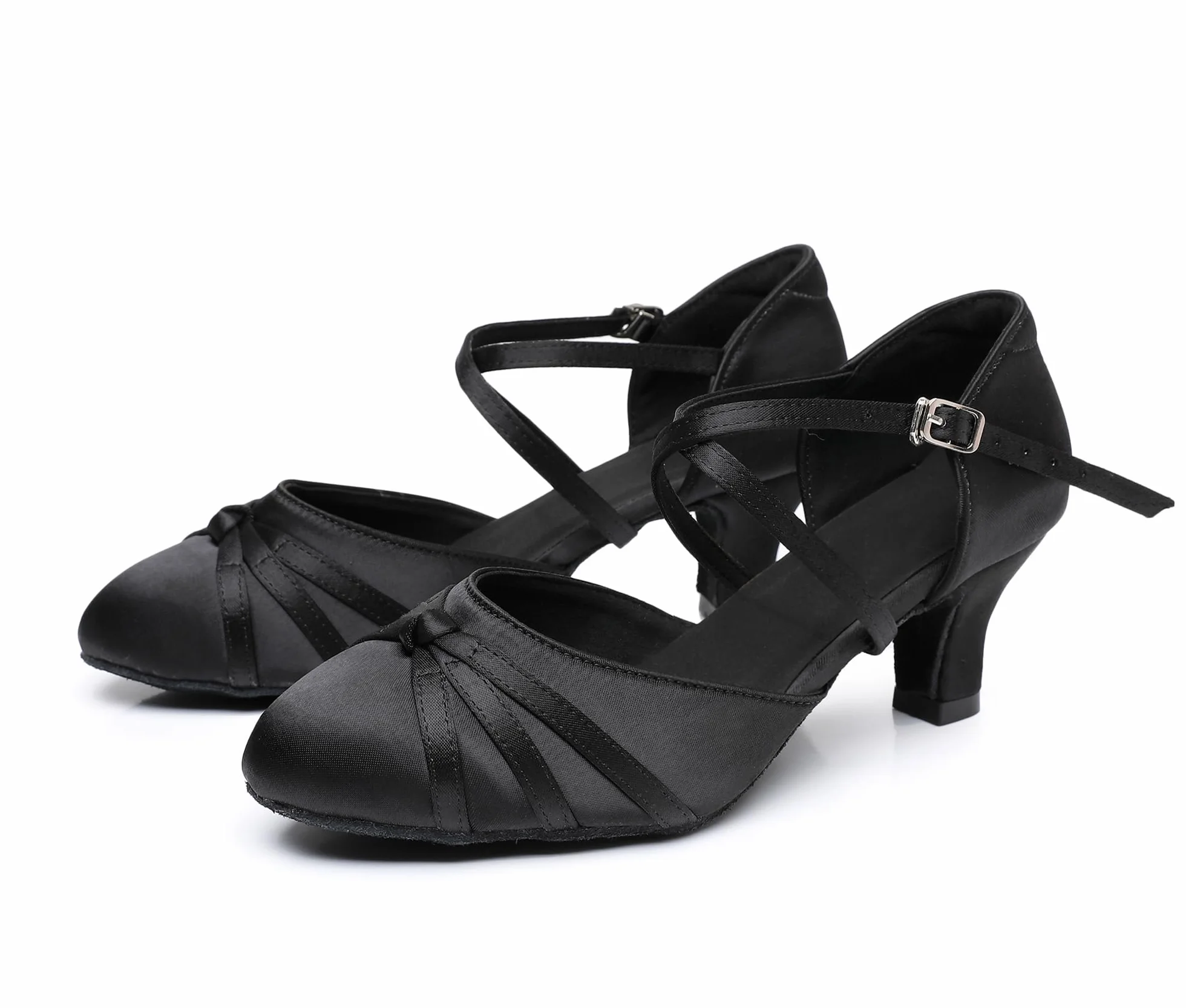Damskie buty do tańca latynoskiego salsa tango walc obcas 5/7 cm