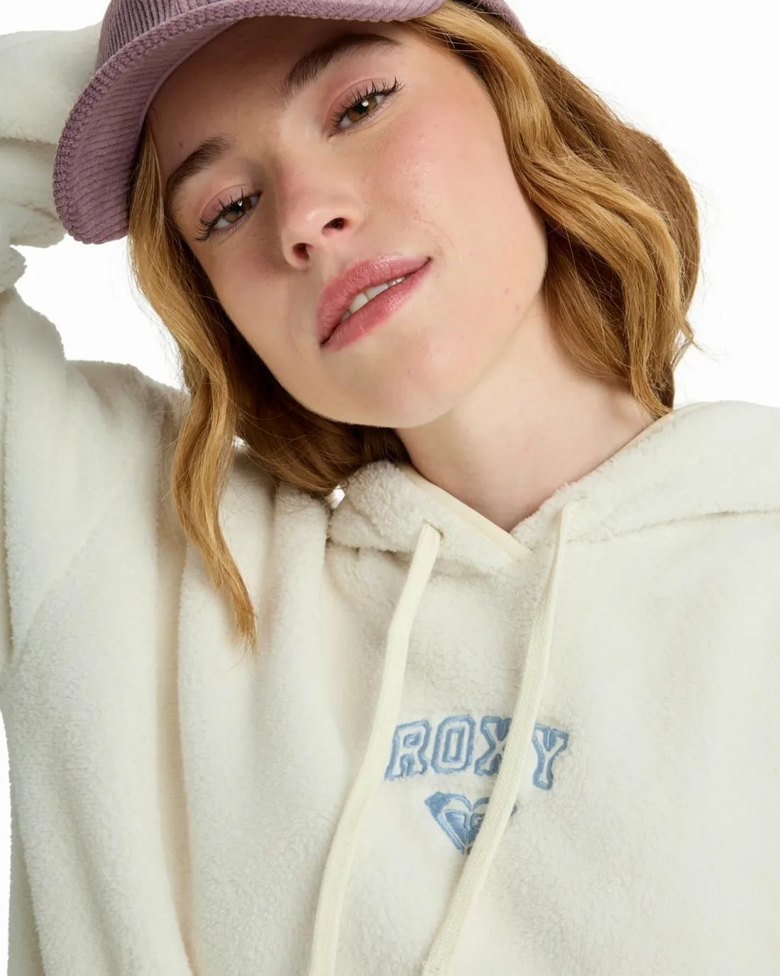 Roxy Fajny polar wzywający biały XS