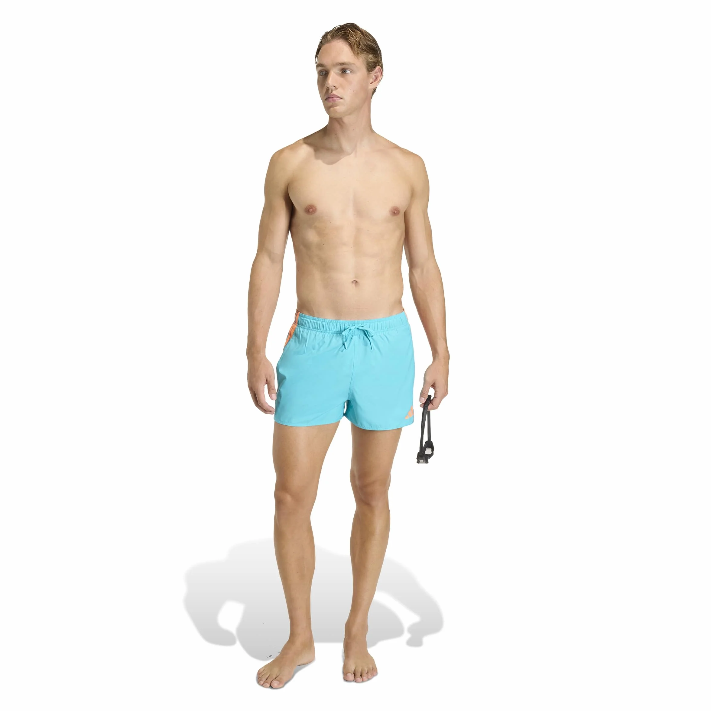 Adidas Szorty kąpielowe Męskie 3 Stripes Swim Shorts 3 Inch