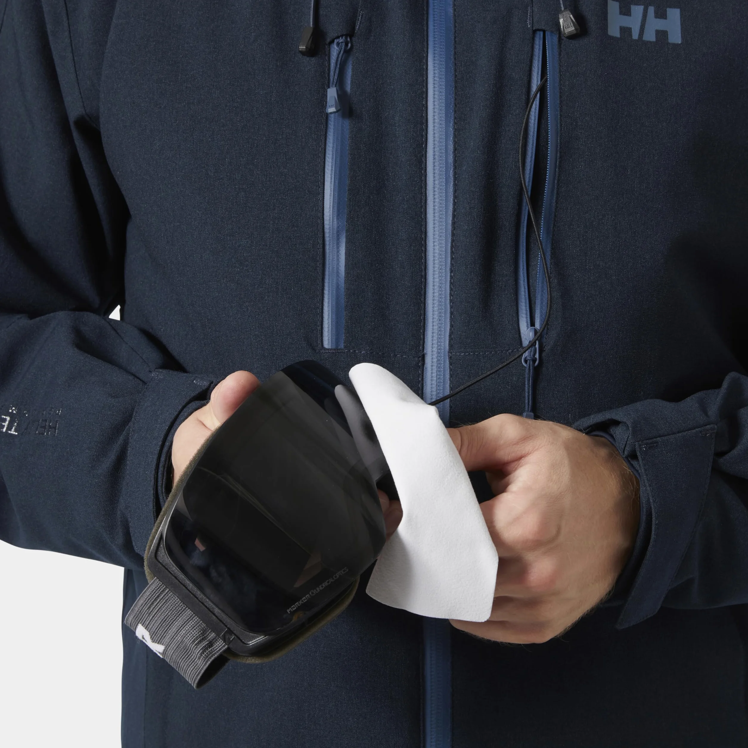 Helly Hansen Mężczyźni Juniper 3.0 Kurtka Narciarska, Granatowy (597 Navy), XL