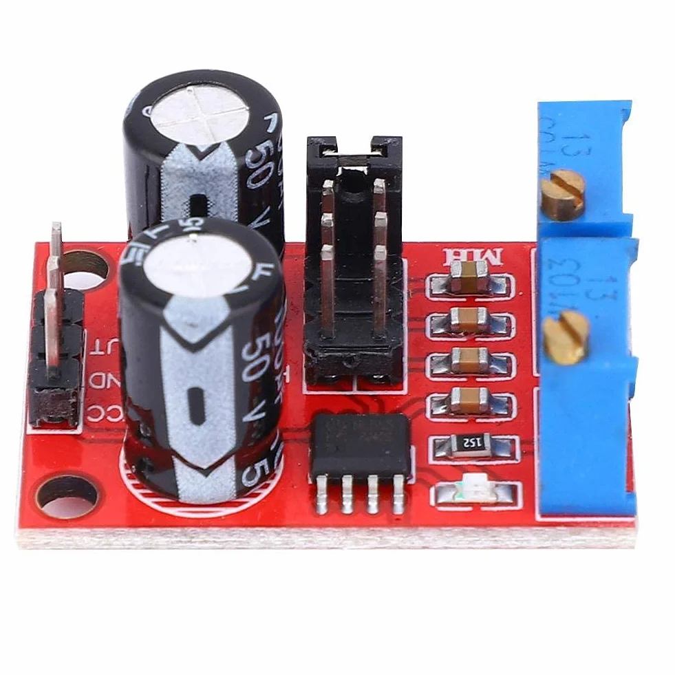 NE555 Hochpräzises Rechtecksignalgenerator-Funktionsmodul mit einstellbarer Pulsfrequenz(5pcs)