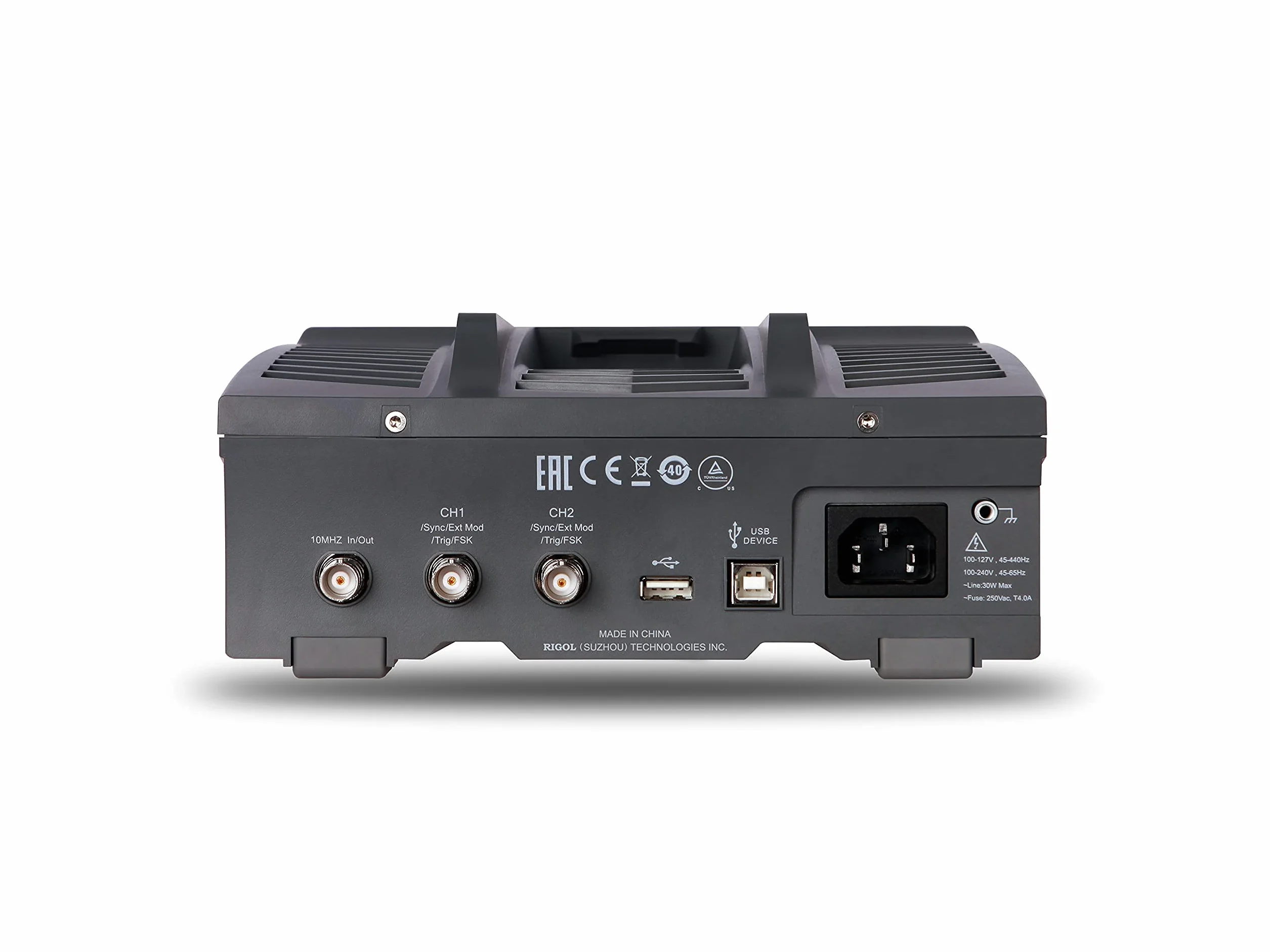 RIGOL DG832 Generator funkcyjny/arbitralny, 35MHz, 125Msa/s, 2Mpts, 2 kanały, 105dBc/Hz szum fazowy, 200ps niski jitter, 16bit, ekran dotykowy, 3 lata bezpłatnej gwarancji