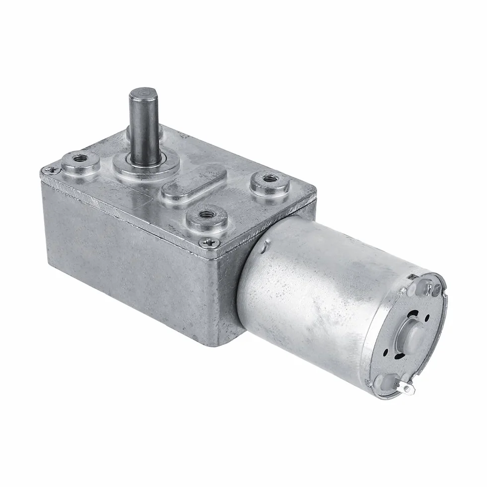 Silnik przekładniowy DC 12 V o wysokim momencie obrotowym Turbo elektryczny mini silnik 2/3/10/30/100 obr./min (3 obr./min)