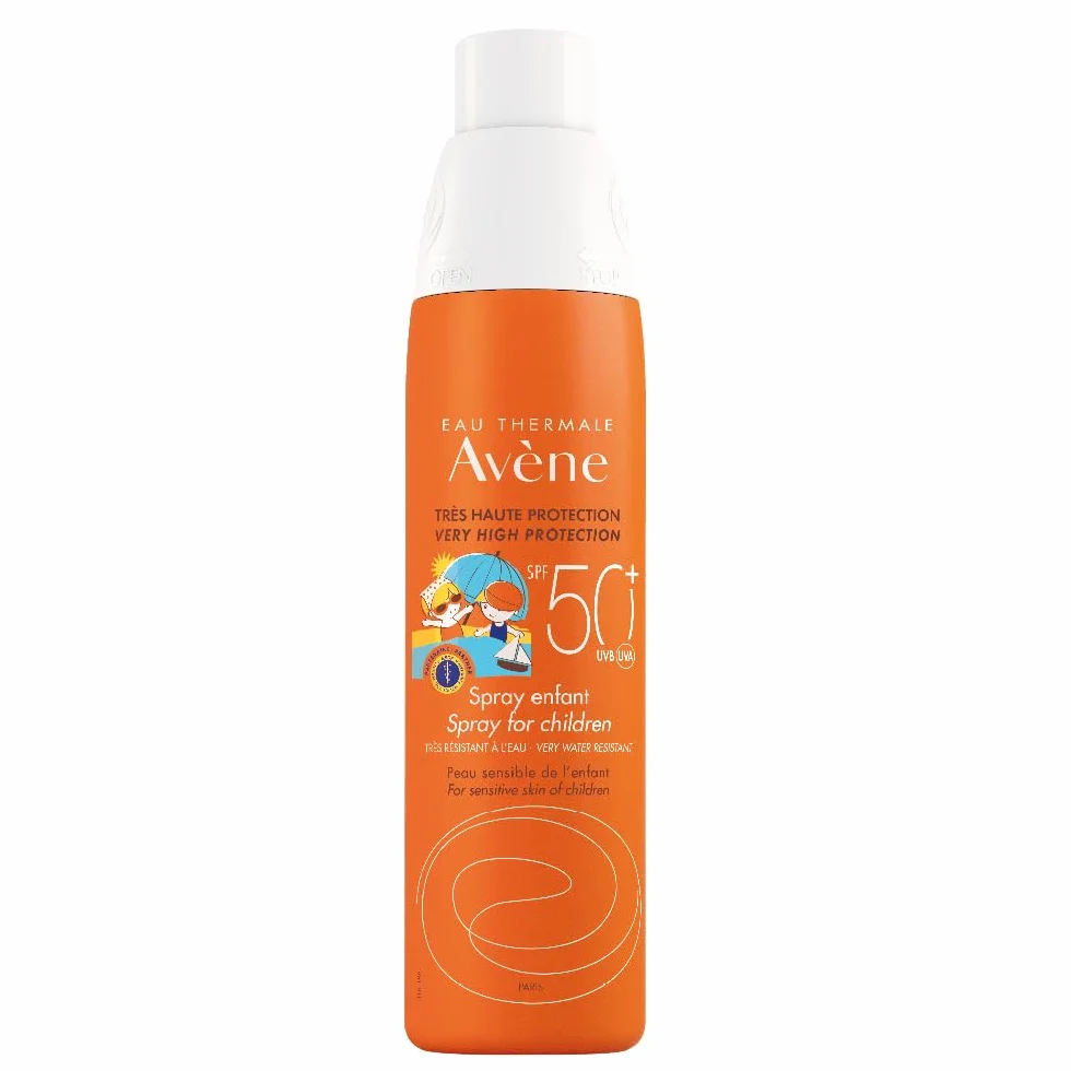 Avene Unisex – dziecięcy specjalny spray 50+ Avène 200 ml (3305792) NIOS, czarny/biały, 1 szt, czarny/biały, 200 ml (Pack of 1)