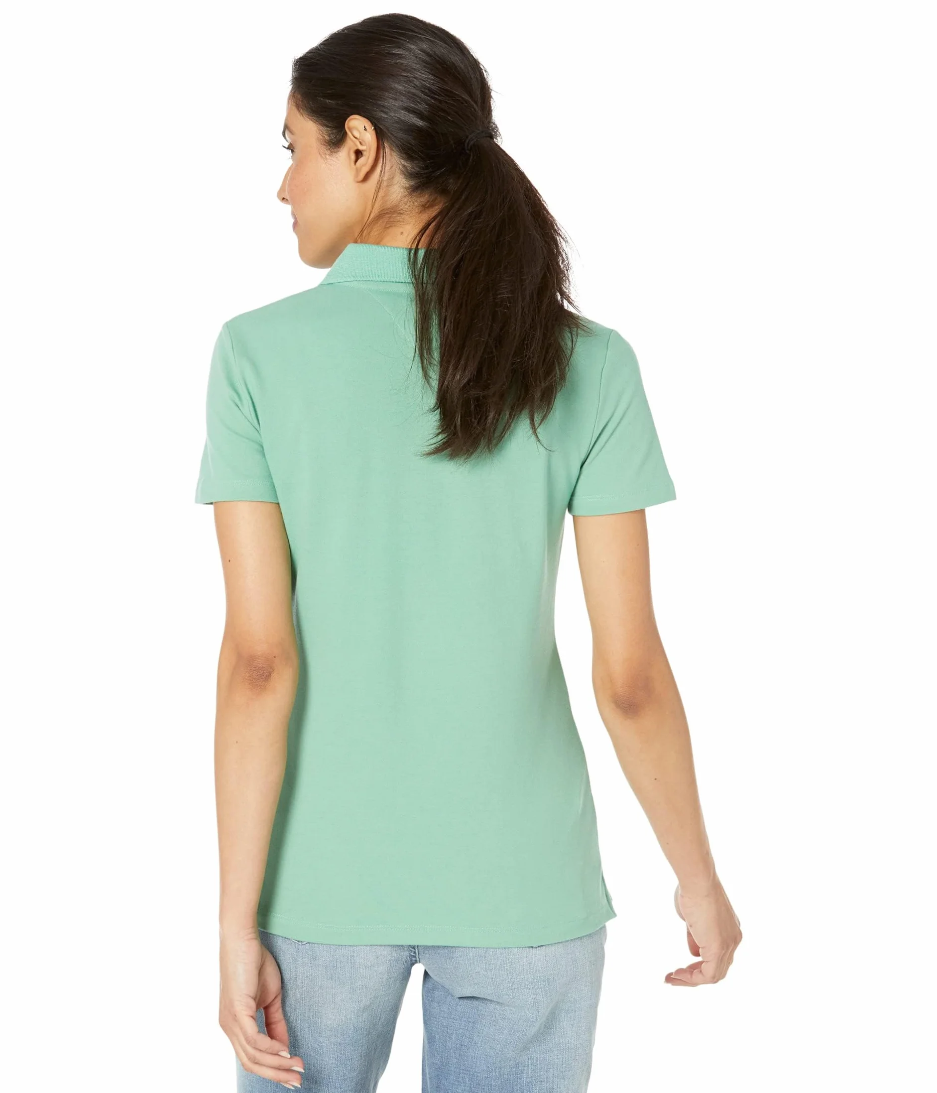 Tommy Hilfiger Damska klasyczna koszulka polo, standardowa i plus size, S