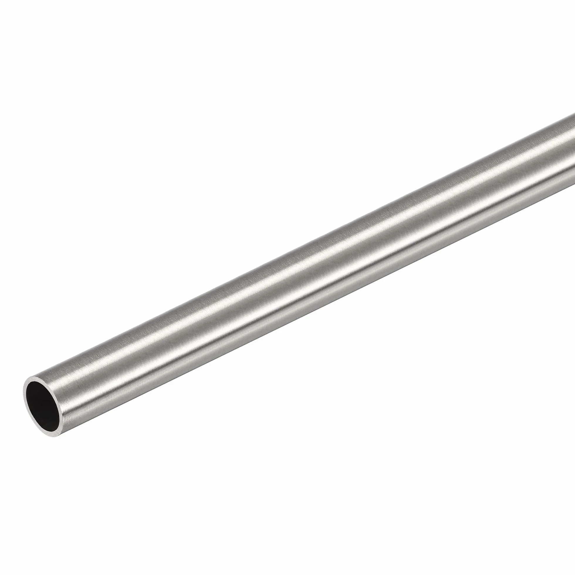 sourcing map Stal nierdzewna 304 okrągły wąż rura okrągła 11 mm zewnętrzny 1 mm grubość ścianki 300 mm długość