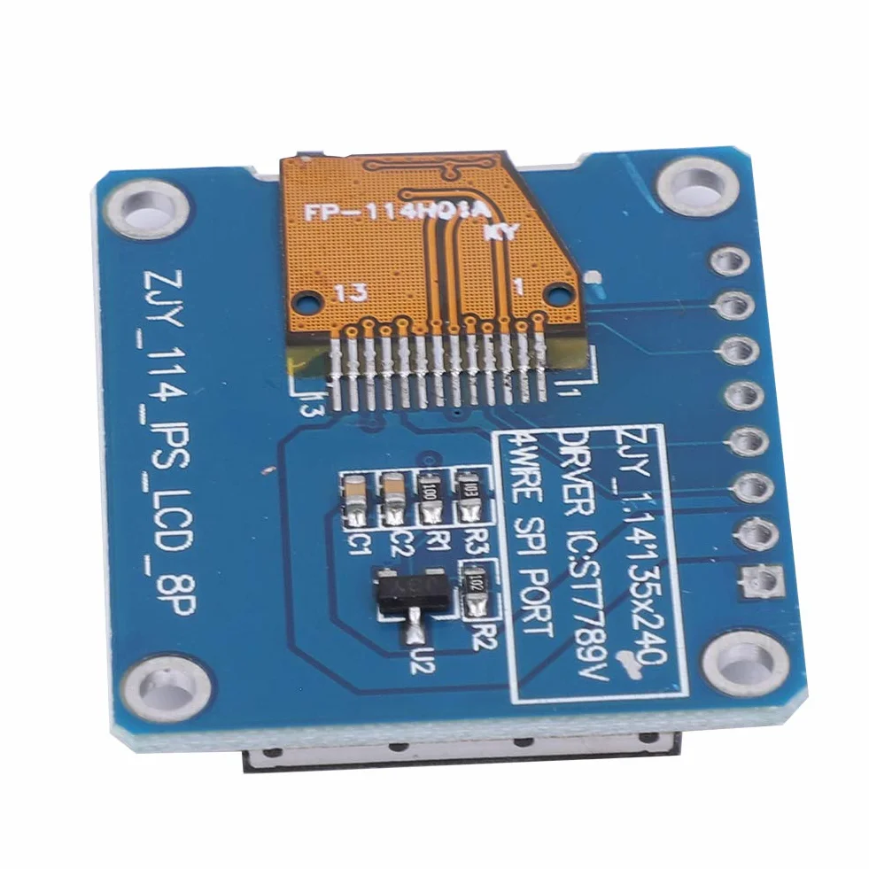1,14 Cala Pełna Kolor 8pin ST7789 TFT Moduł Ekranu Wyświetlacza, rozdzielczość 135x240, Interfejs SPI, Widok IPS, łatwa Instalacja, Elementy Elektroniczne Trwałości, EPE w