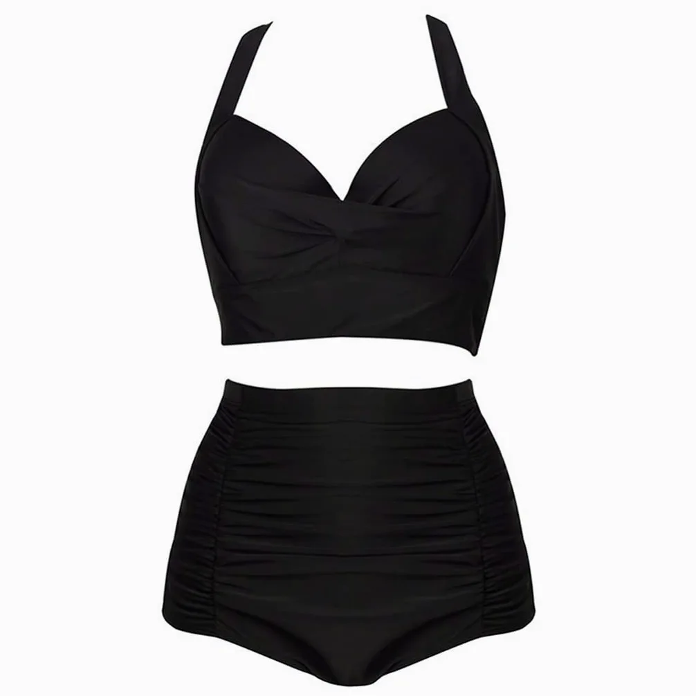 Drukuj Duże stroje kąpielowe Damskie bikini Plus Size Stroje kąpielowe Odzież plażowa Zestaw bikini Damski strój kąpielowy (kolor: A, rozmiar: kod XXXXXL) (kod B XXXL)