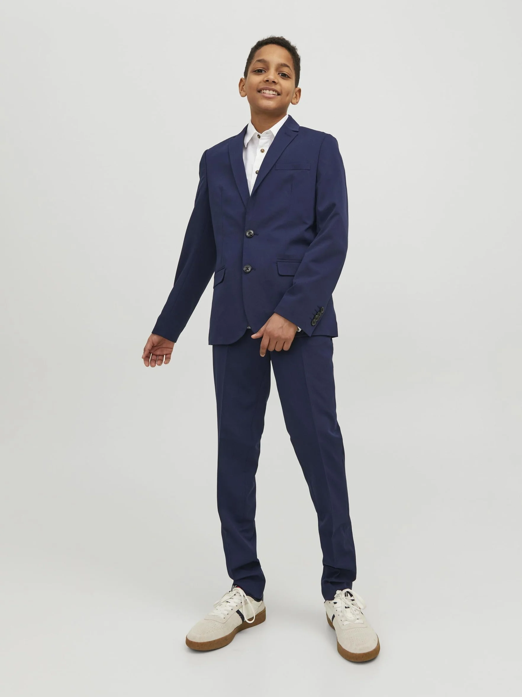 JACK & JONES Kombinezon chłopięcy Jprsolar Noos Jnr, Średniowieczny niebieski, 140