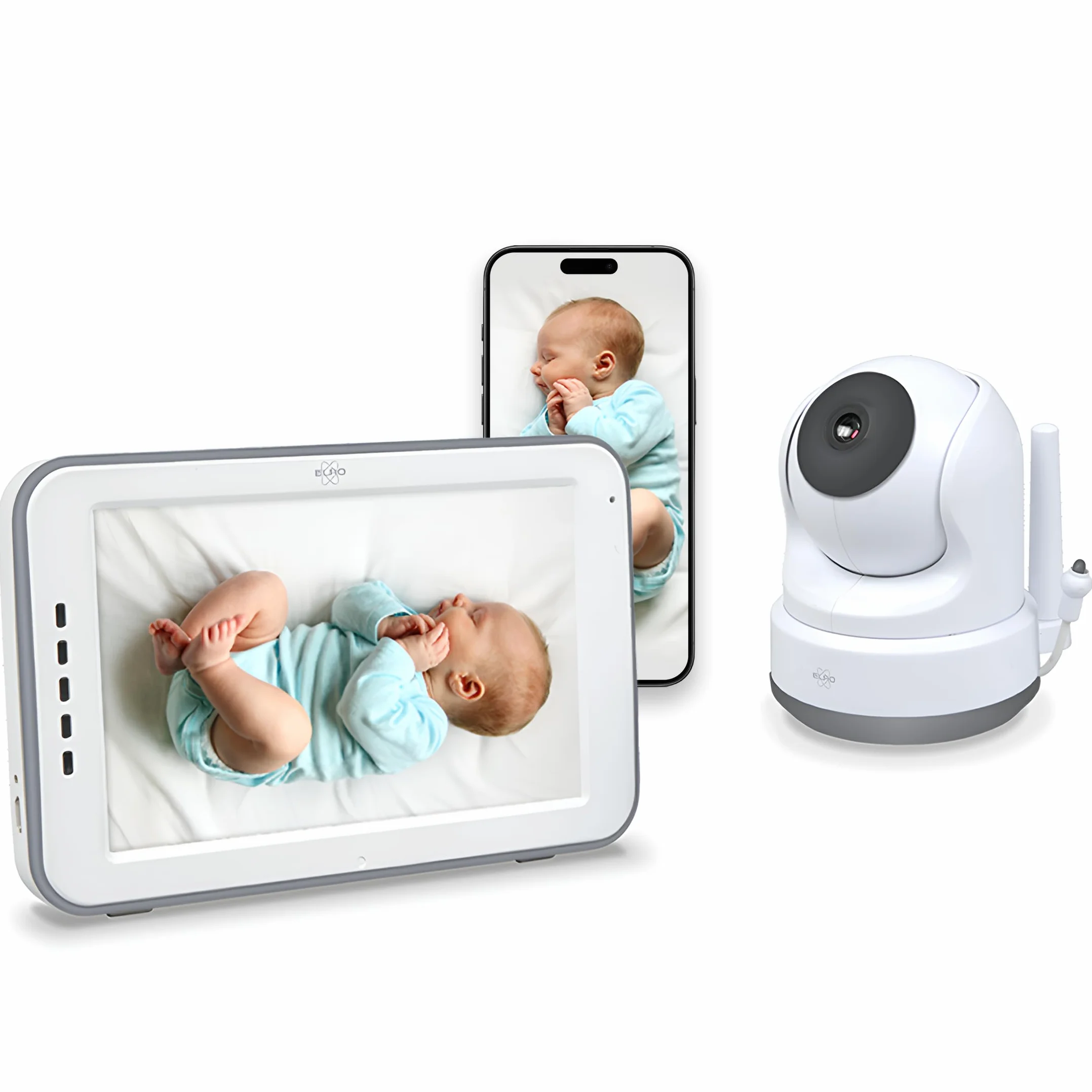 ELRO BC4000 Baby Monitor Royale Full HD niania elektroniczna z ekranem dotykowym 12,7 cm i aplikacją