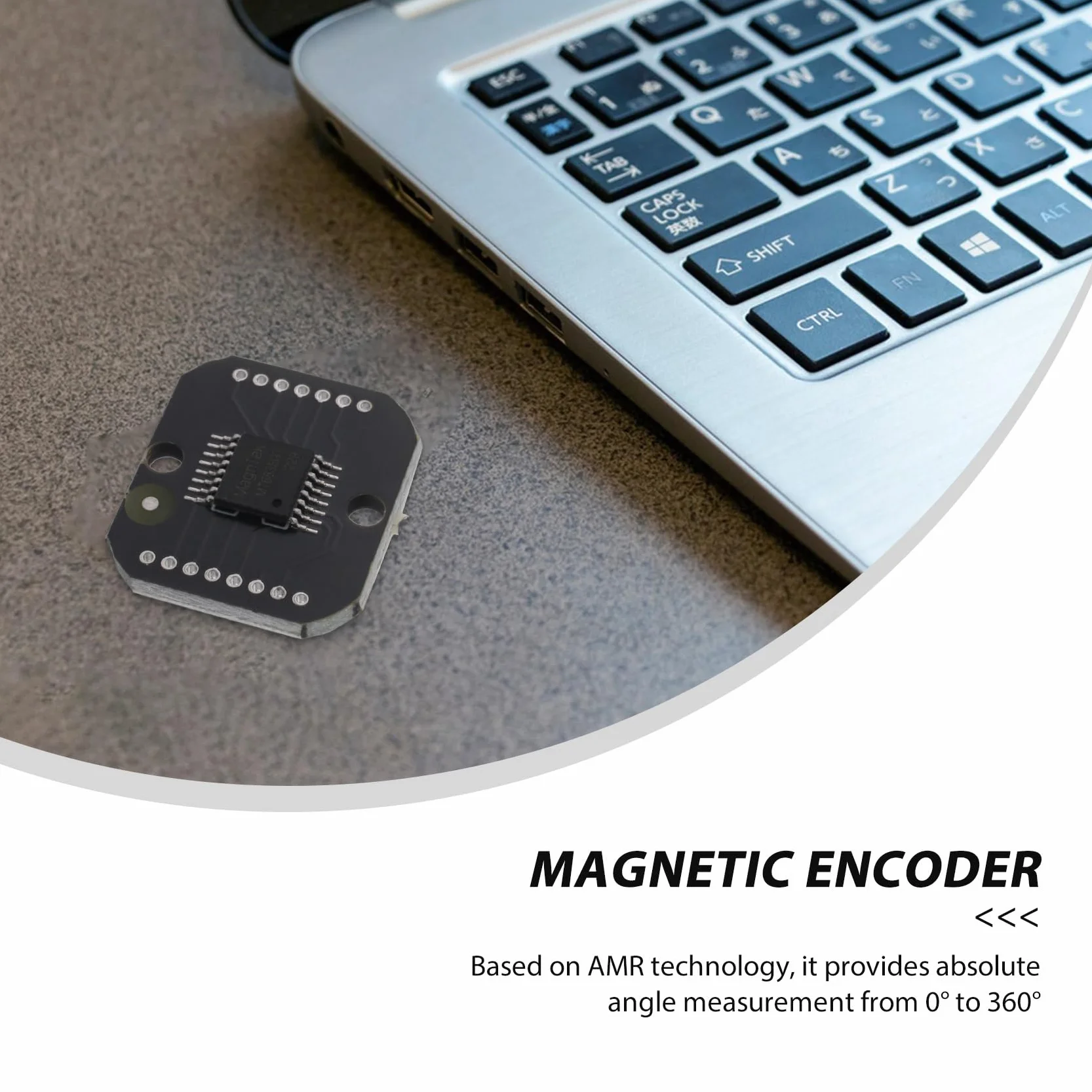 MT6835 magnetyczny moduł kodera PWM/SPI silnik bezszczotkowy 21 bitów, może zastąpić AS5048