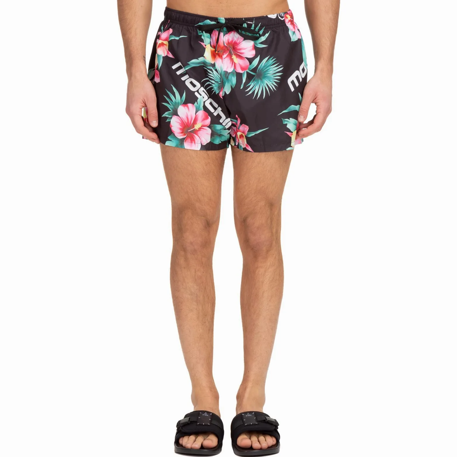 Moschino Kąpielówki męskie Nero, czarny, 5