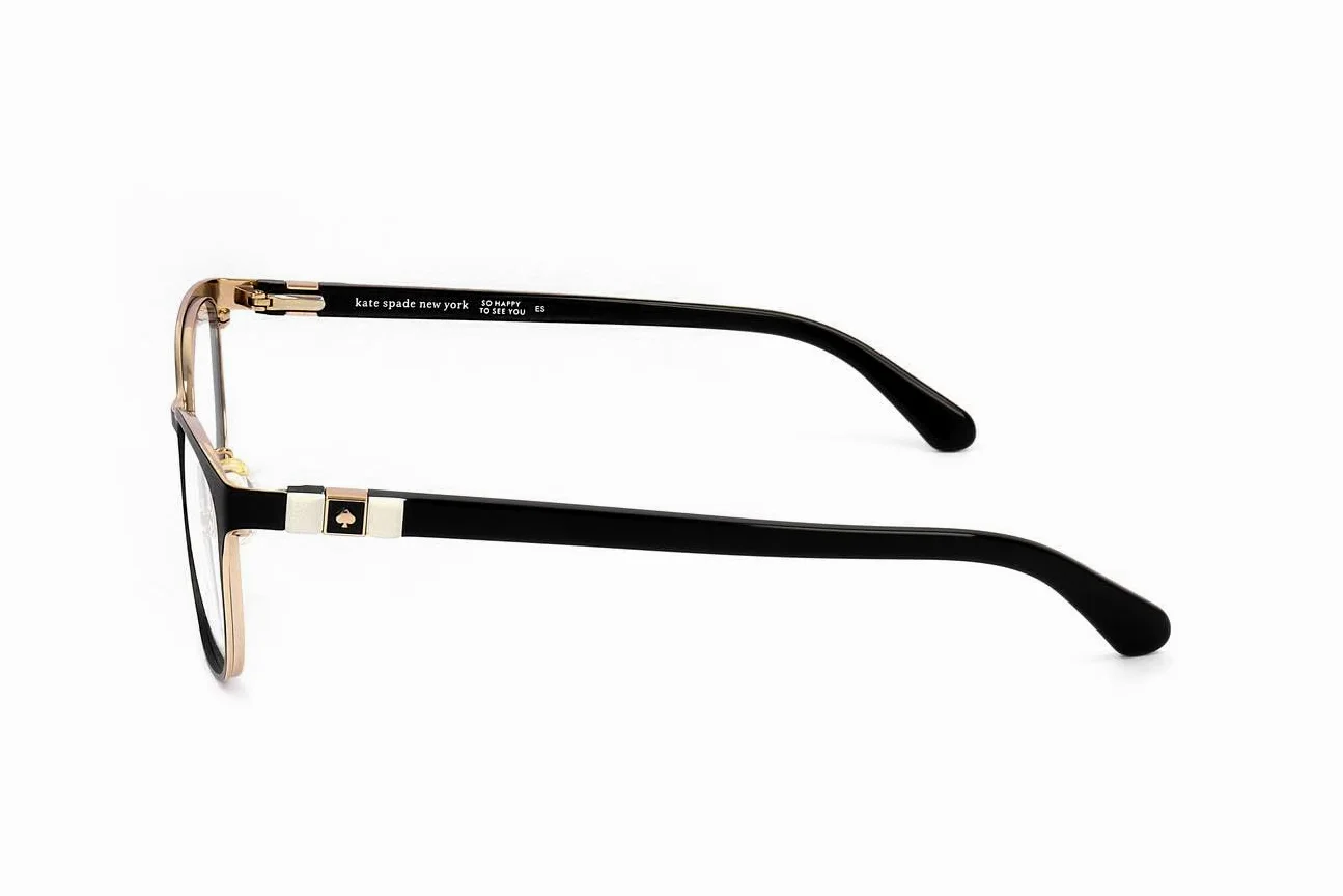Kate Spade JONAE Rama okularów 807 BLACK 53/16/140 Kobieta