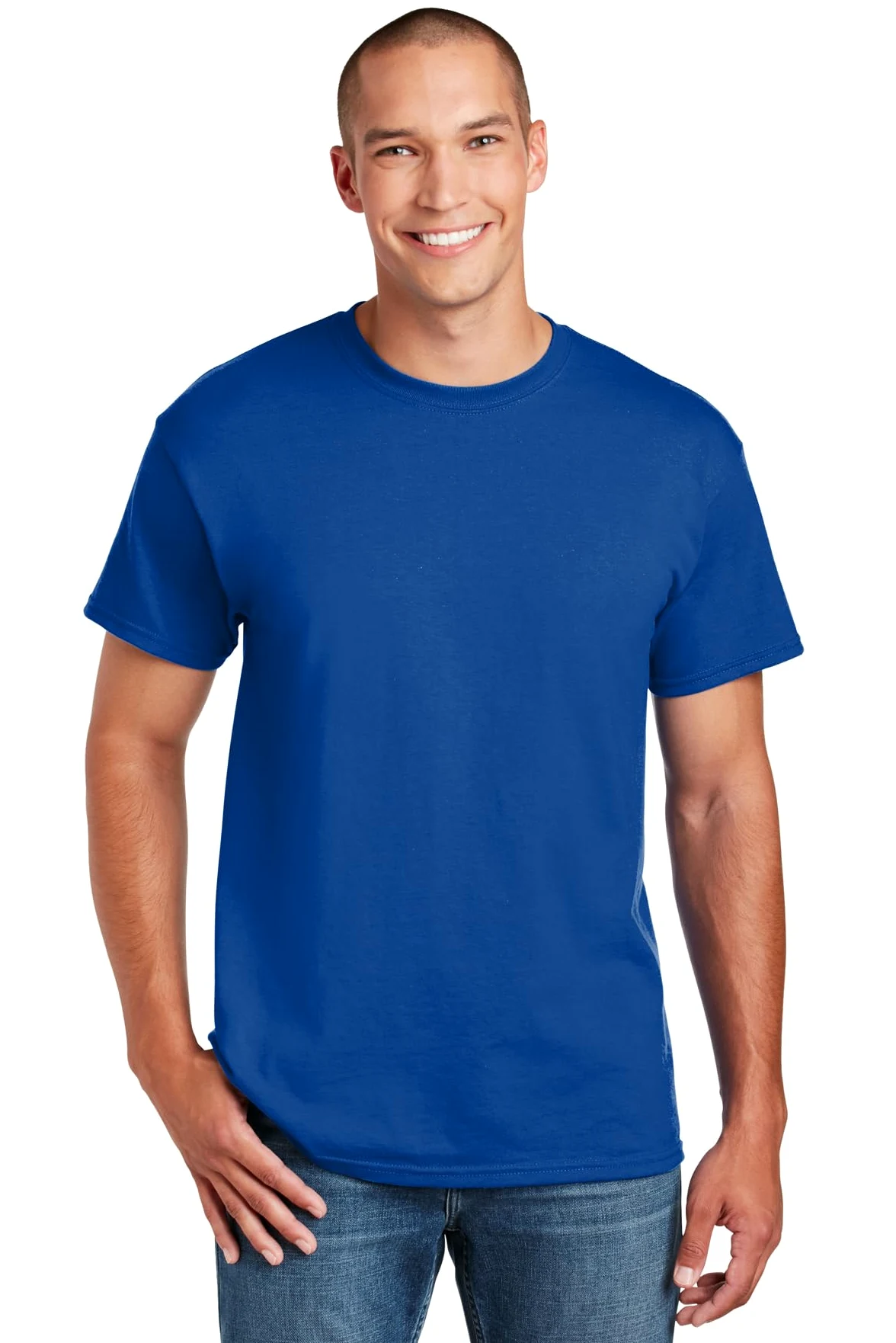 Gildan Koszula Mężczyźni DryBlend Adult T-Shirt, 2-Pack