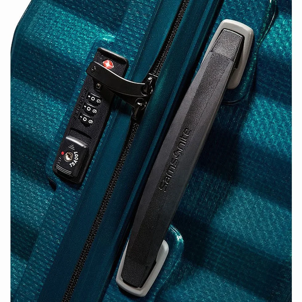 Samsonite Lite -Shock - Spinner S walizka, 55 cm, 36 L, niebieski (benzynowy niebieski)