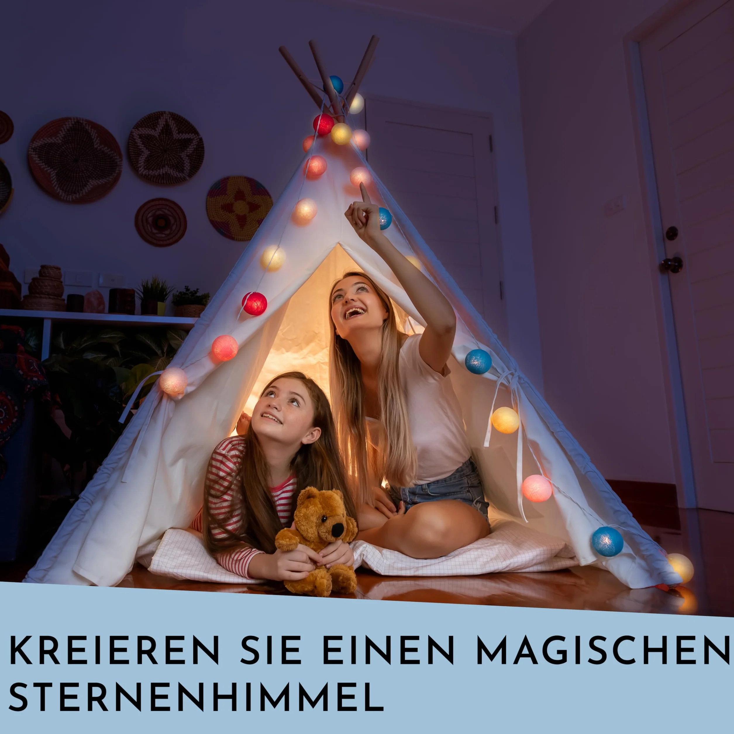 Nordstern Świecące gwiazdy, zestaw 100 sztuk, świecące, gwiaździste niebo, dekoracja do pokoju dziecięcego i pokoju niemowlęcego, świecące, samoprzylepne naklejki na ścianę, gwiazdki dla dzieci