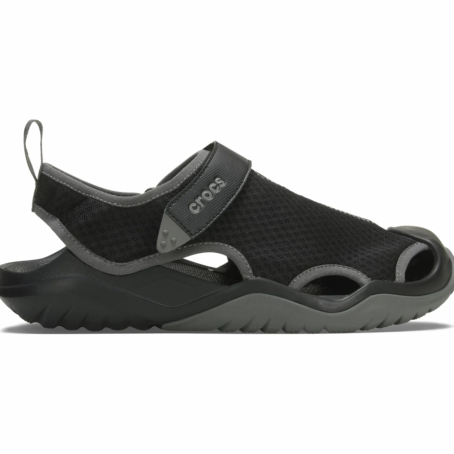 Crocs Męskie sandały Swiftwater Mesh Deck z zamkniętymi palcami