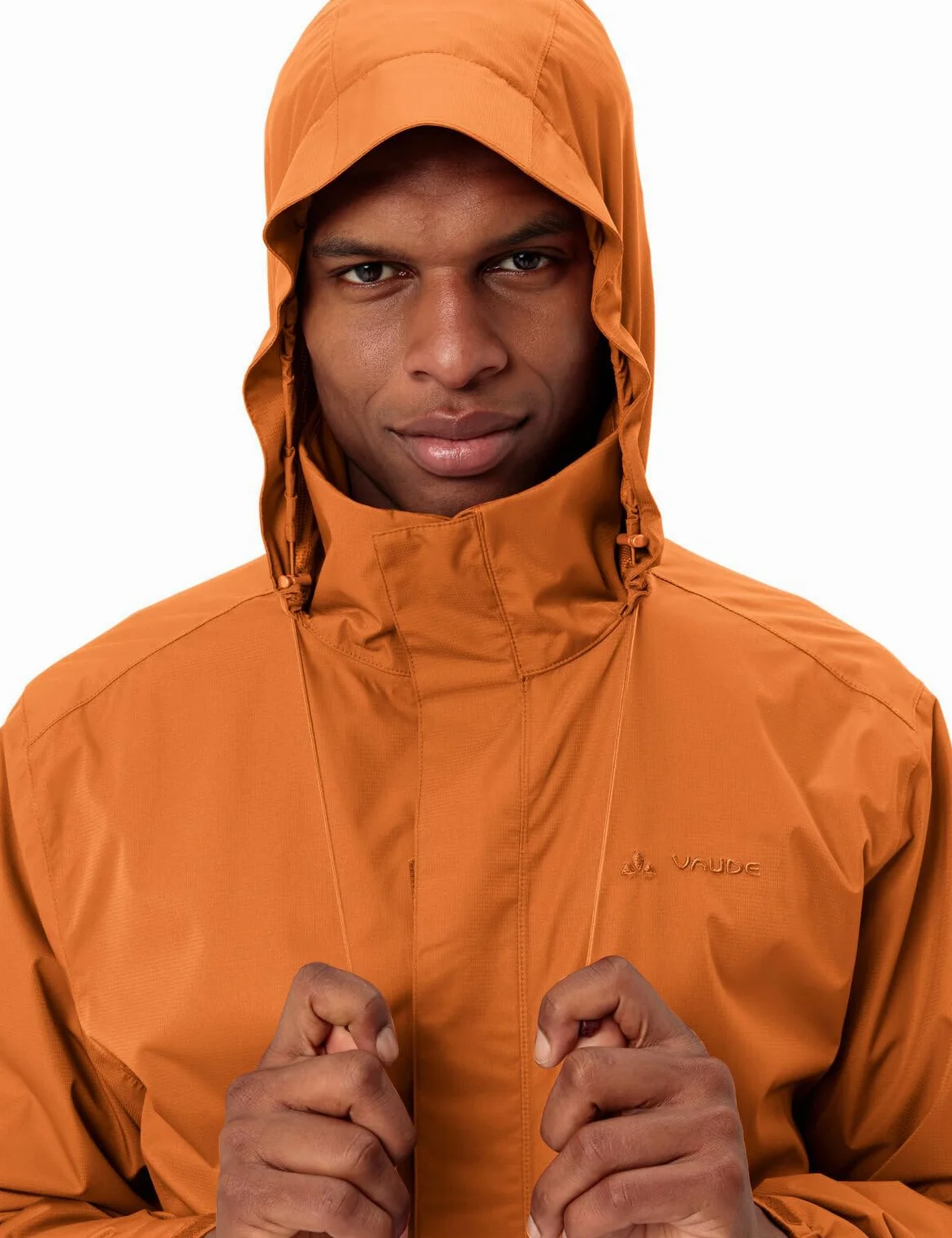 VAUDE Męska kurtka przeciwdeszczowa Escape Light, wodoszczelna kurtka outdoorowa, oddychająca kurtka wiatrówka z kapturem, chroniąca klimat kurtka turystyczna