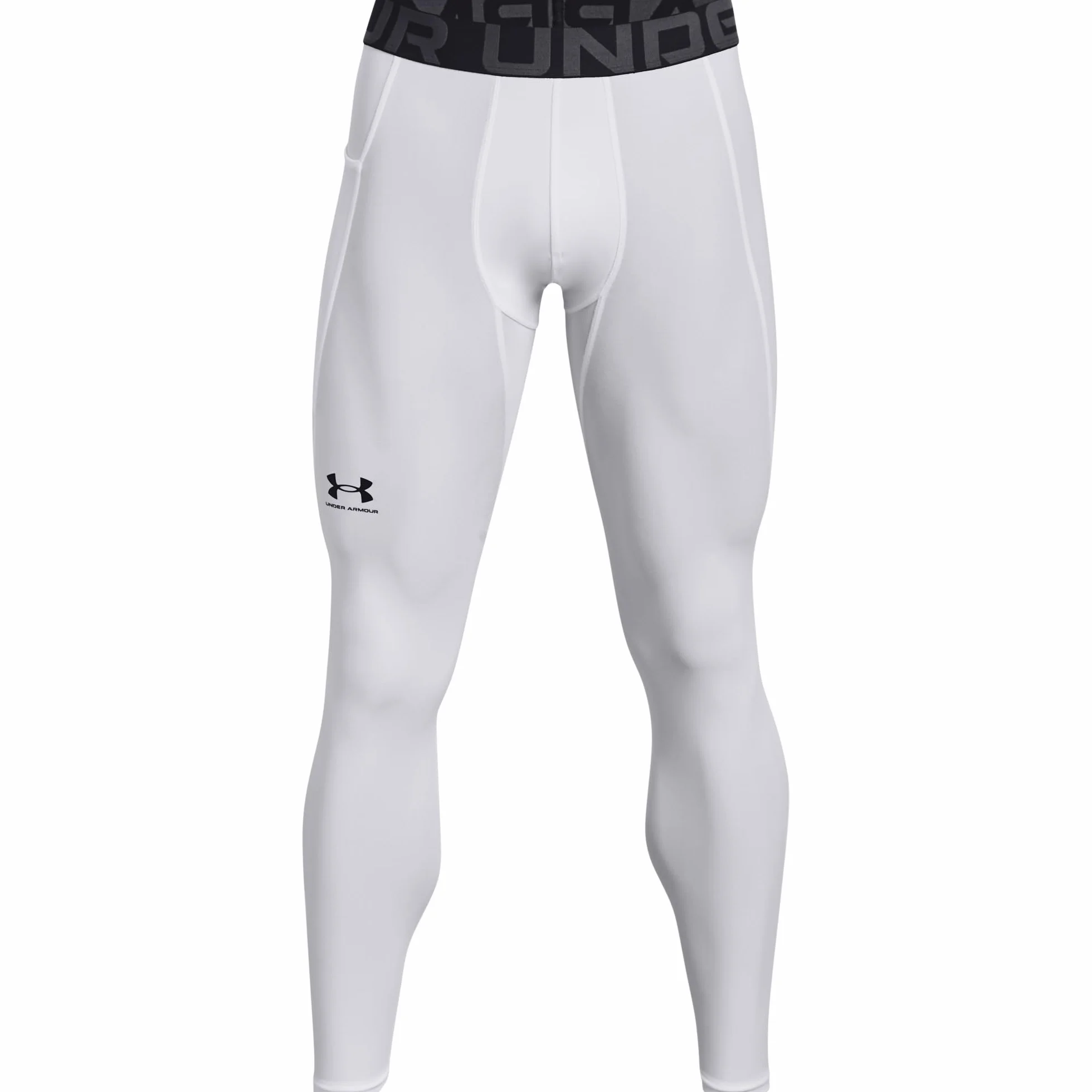 Under Armour Męskie legginsy UA HG Armour, wygodne i wytrzymałe legginsy gimnastyczne, lekka i elastyczna bielizna termiczna z dopasowaniem kompresyjnym