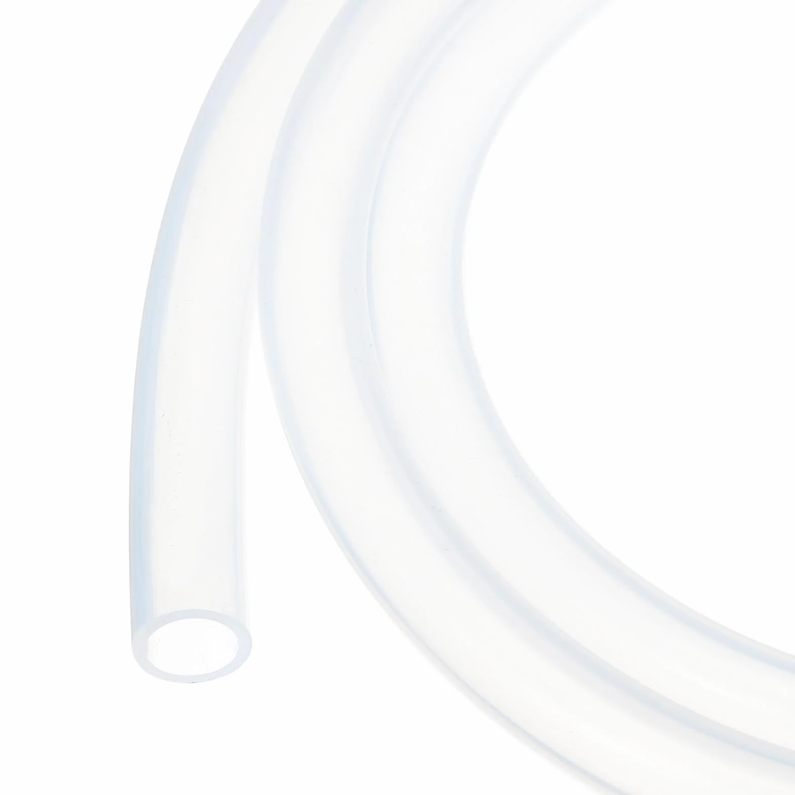 1 m (3 stopy) rurki silikonowe 10 mm ID 13 mm OD przezroczyste przemysłowe plastikowe rurki z czystego silikonu do pompy zasysania drenażu nawadniania warzenia, 3/20.3 cm x 1/5.1 cm