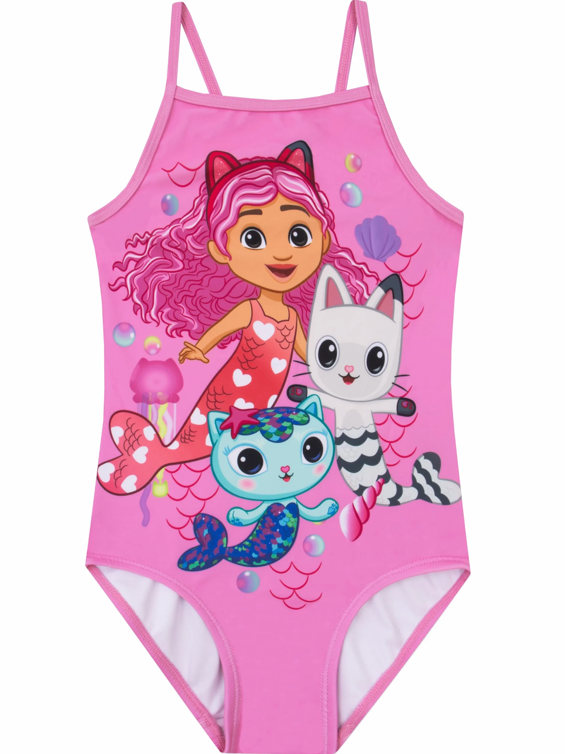 DreamWorks Gabby’s Dollhouse Strój Kąpielowy Dla Dziewczynek Kostium Syrenki