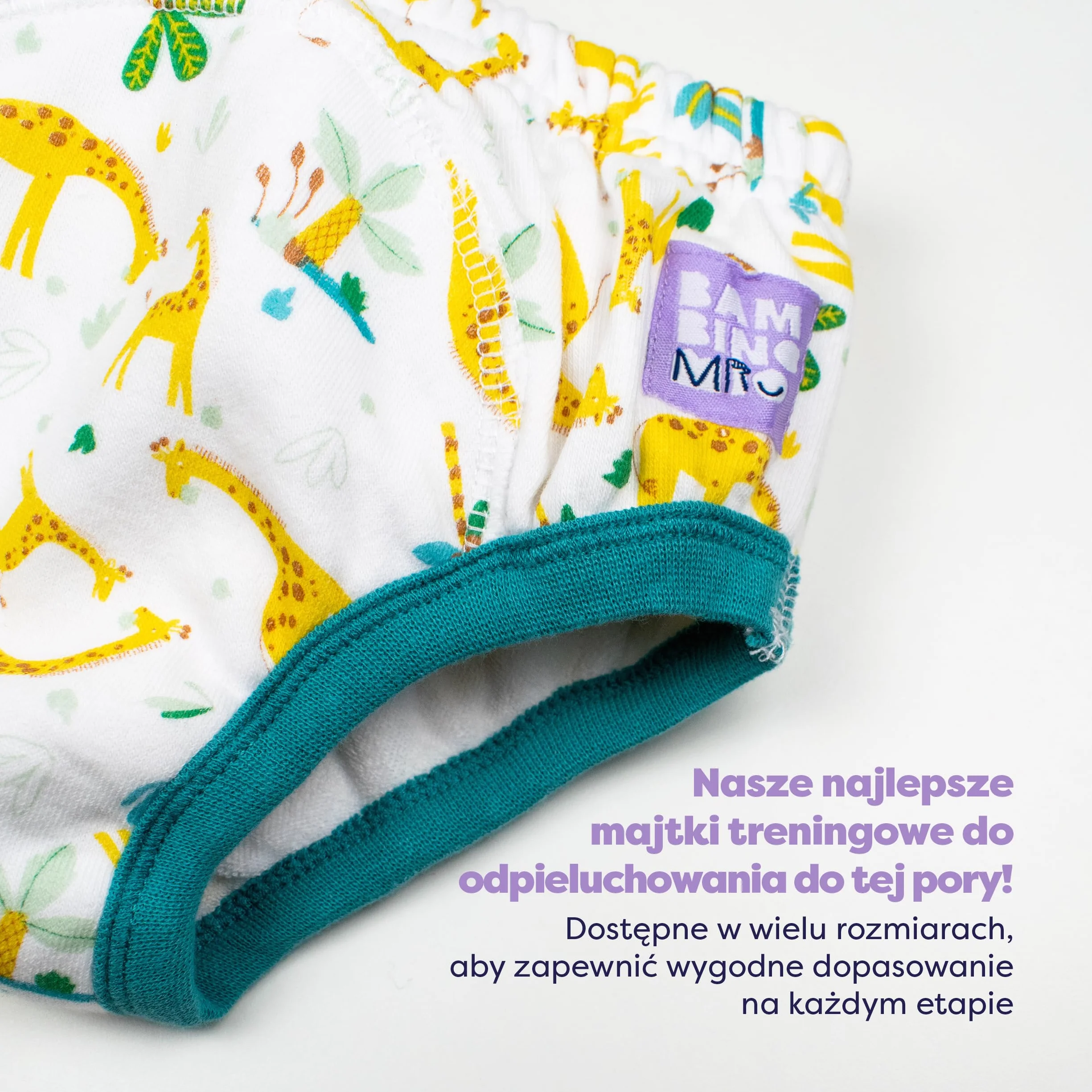Wielorazowe majtki treningowe dla niemowląt i małych dzieci