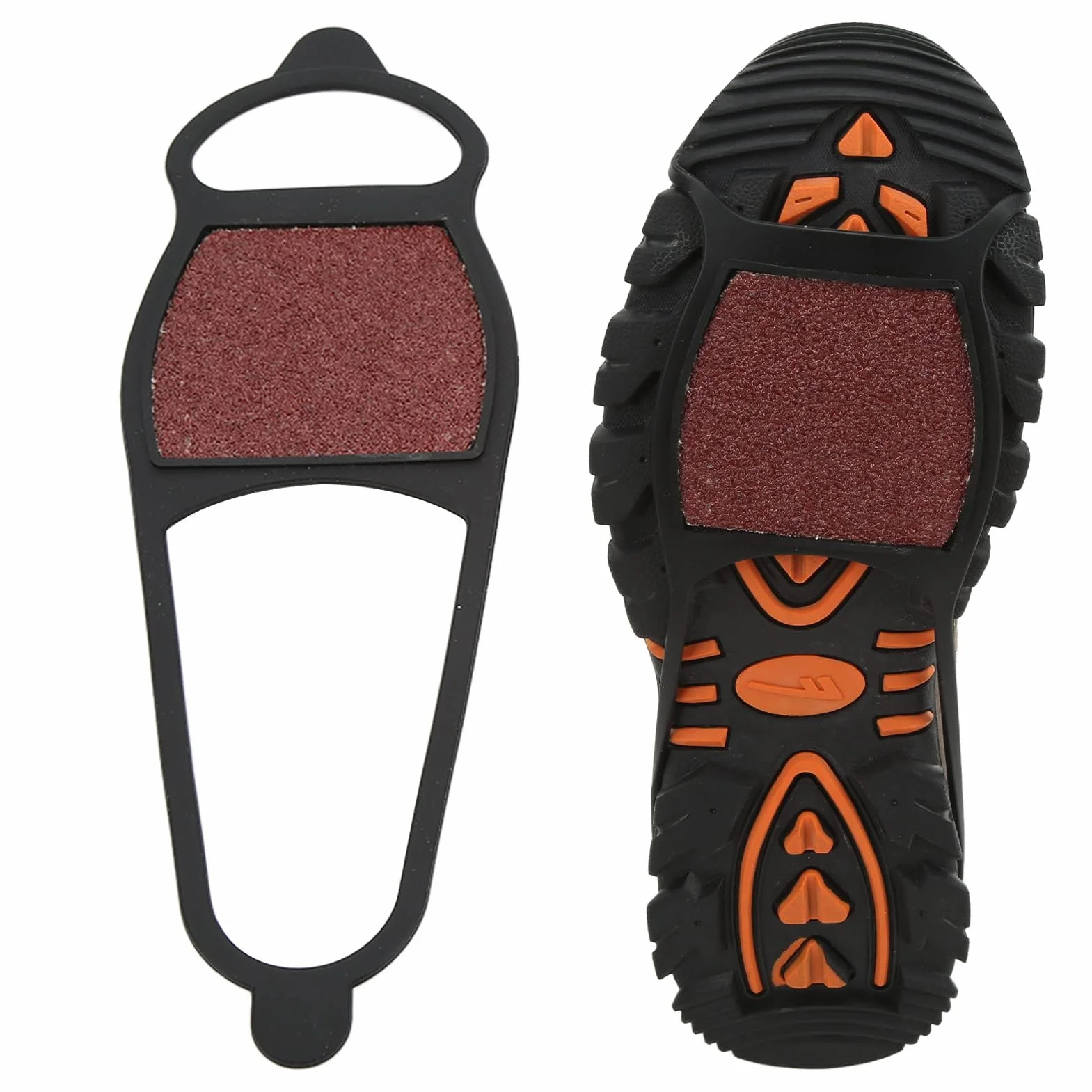 Gruby Pokrowiec na Buty Piaskowe 1 Para Pokrowiec na Buty śnieżne na Przodostopie Buty Dwustronne Trakcja Knaga