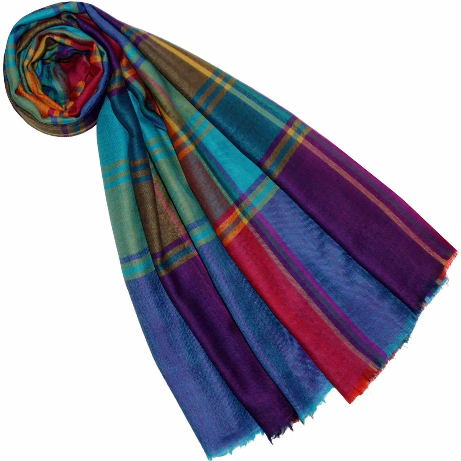 Lorenzo Cana Pashmina damski szal 100% kaszmirowy kaszmir pashmina
