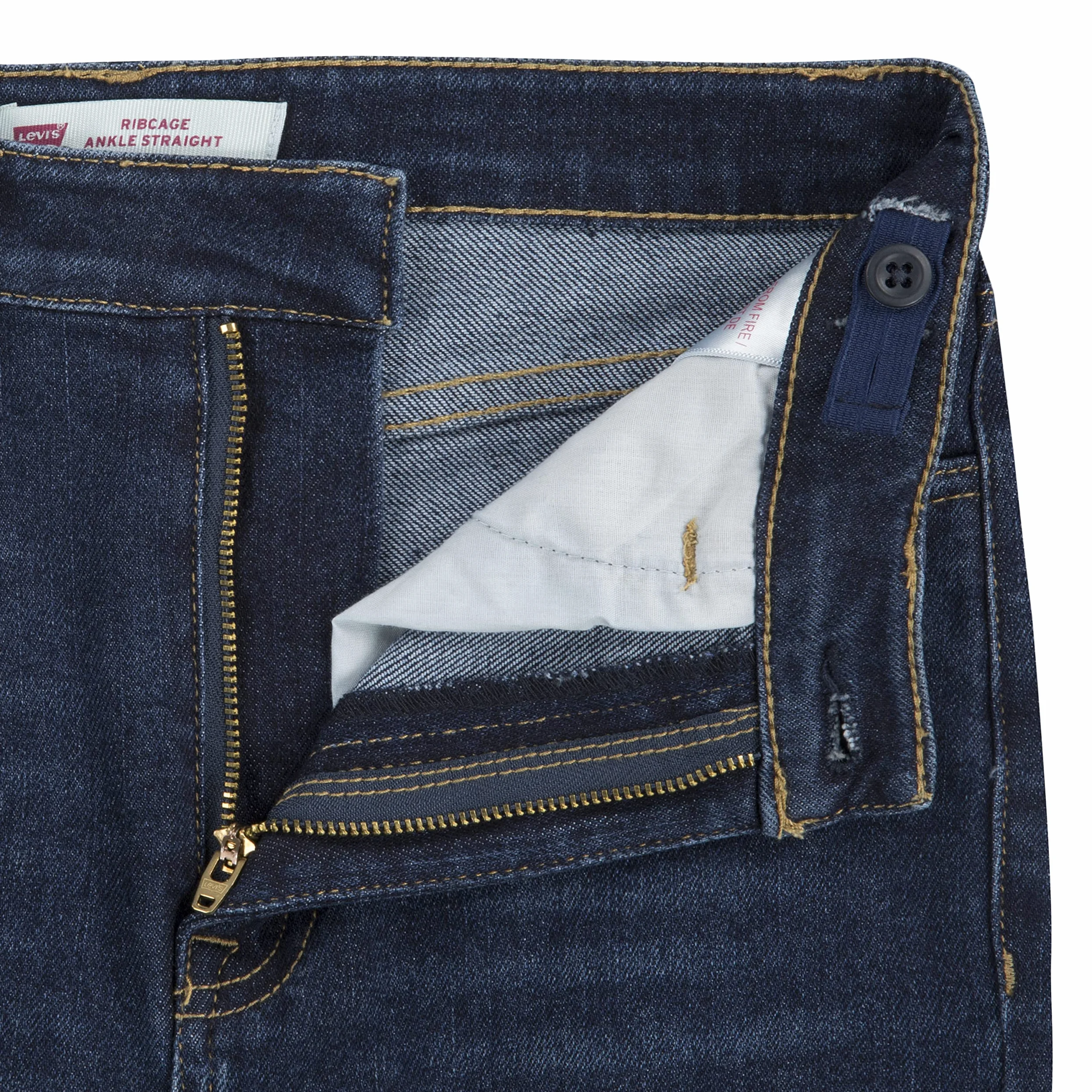 Levi's Lvg Straight Ankle 4ef312 - SPODNIE DENIM Dziewczynki
