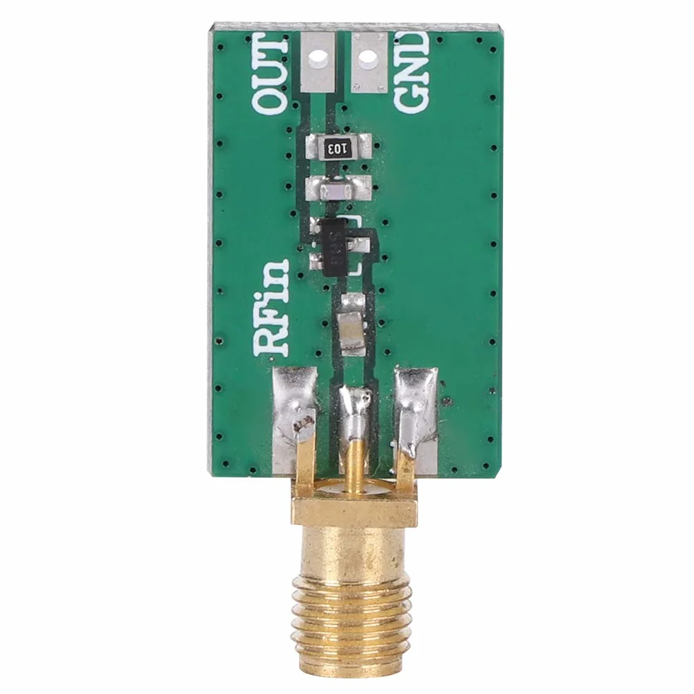 Moduł Detektora RF, moduł Detektora RF, Miernik Mocy RF Logarytmiczny Detektor Testujący AM 0,1-3200 MHz Wysoka czułość, Logarytmiczny