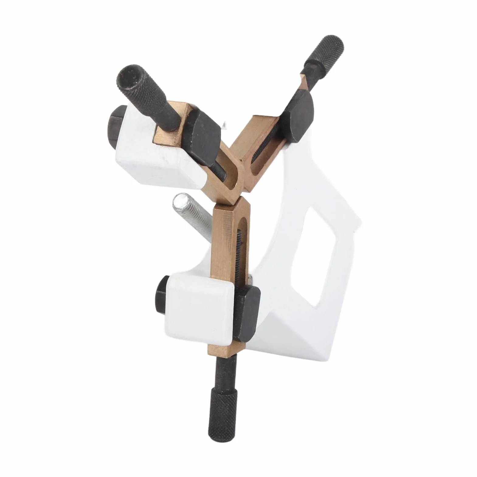 Tokarka Metalowa Stały Odpoczynek Toczenie Drewna Stały Odpoczynek Mini Tokarka Naprawiono Metalowy Stabilizator do Ramy środkowej WM210 8inx16in