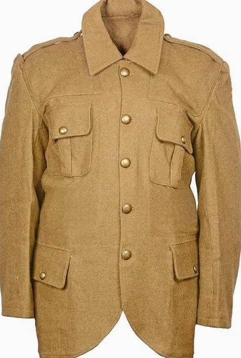 WW1 British Army Service Dress Scottish Tunika – wzór z 1902 r. I wojna światowa Highland wojskowy mundur reprodukcja kurtka