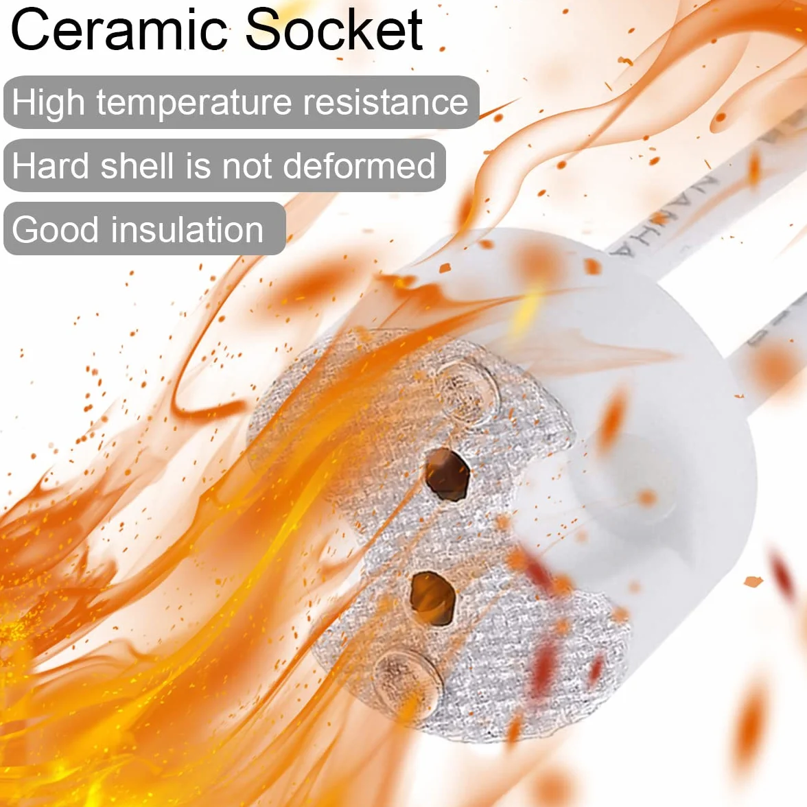 MR16 GU5.3 gniazdo lampy LED Holder, 10 sztuk żarówka halogenowa żarówka ceramiczna złącze przewodowe adapter MR11 G4, Incandescent CFL Holder Base Plug Converter
