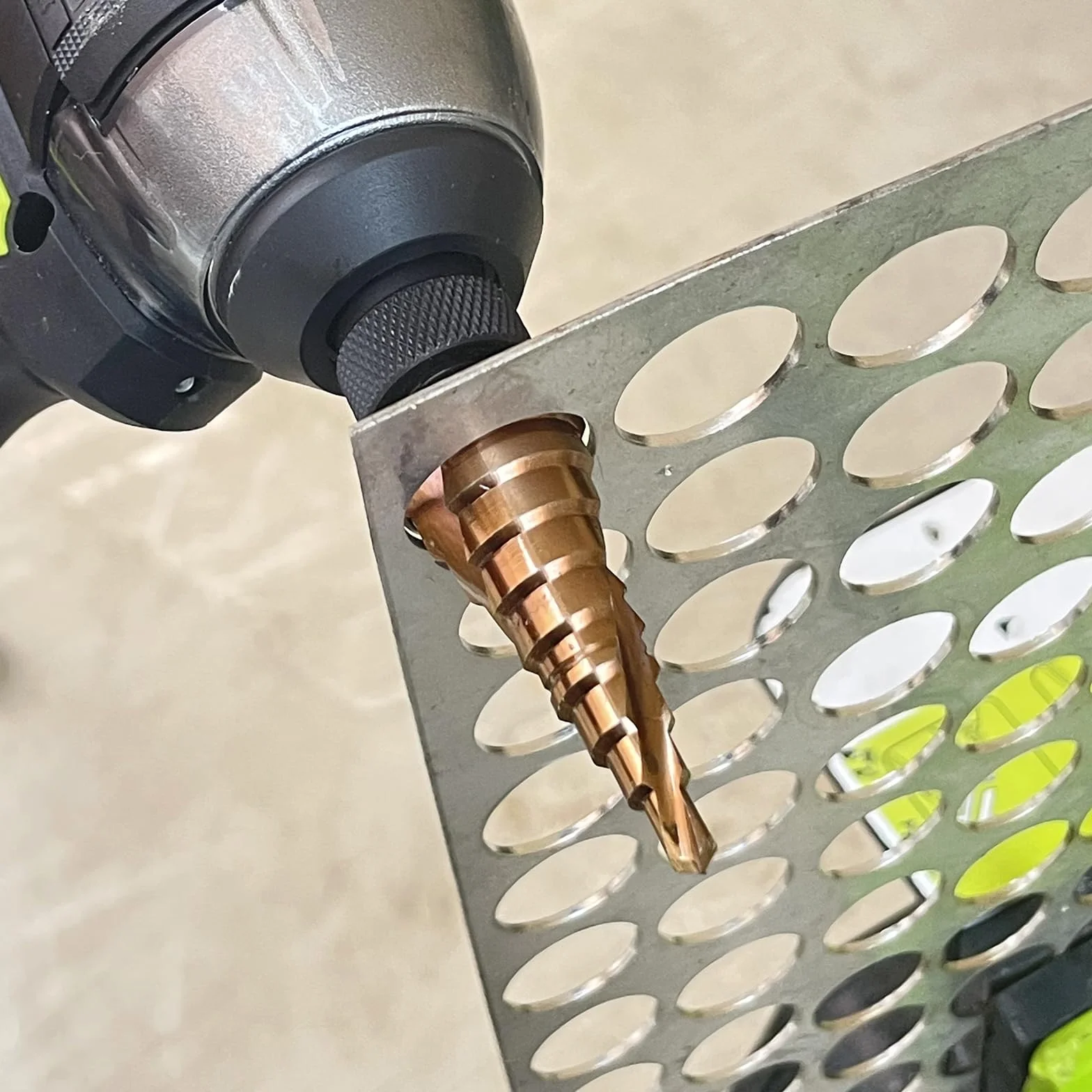 5-21mm wiertło stopniowe do metalu, 9 stopni wiertło stożkowe do metalu, HSS M35 Kobalt wiertło do otworów, wiertło z rowkiem spiralnym i sześciokątnym trzpieniem do stali nierdzewnej, blach