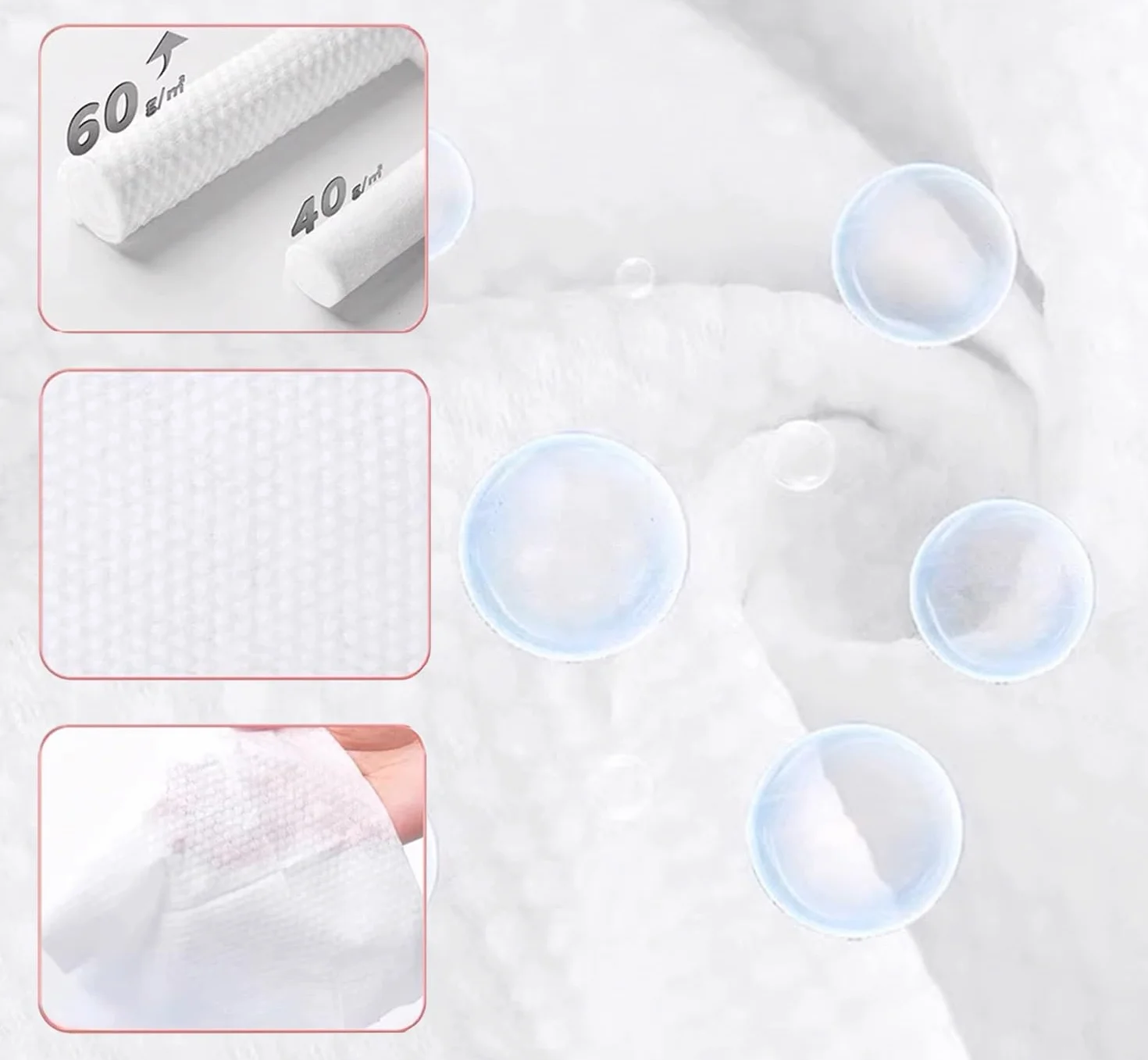 NICEkids Chusteczki Nawilżane Pure Water Wipes | Chusteczki Nawilżane dla Niemowląt, Delikatne Oczyszczanie dla Wrażliwej Skóry, Wielofunkcyjne Chusteczki do Czyszczenia 99,9% Woda (12x80 szt)