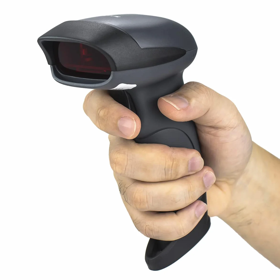 NETUM Ręczny laserowy skaner kodów kreskowych 1D, 32-bitowy, przewodowy czytnik kabli USB, A4, supermarket do systemu POS - NT-M1