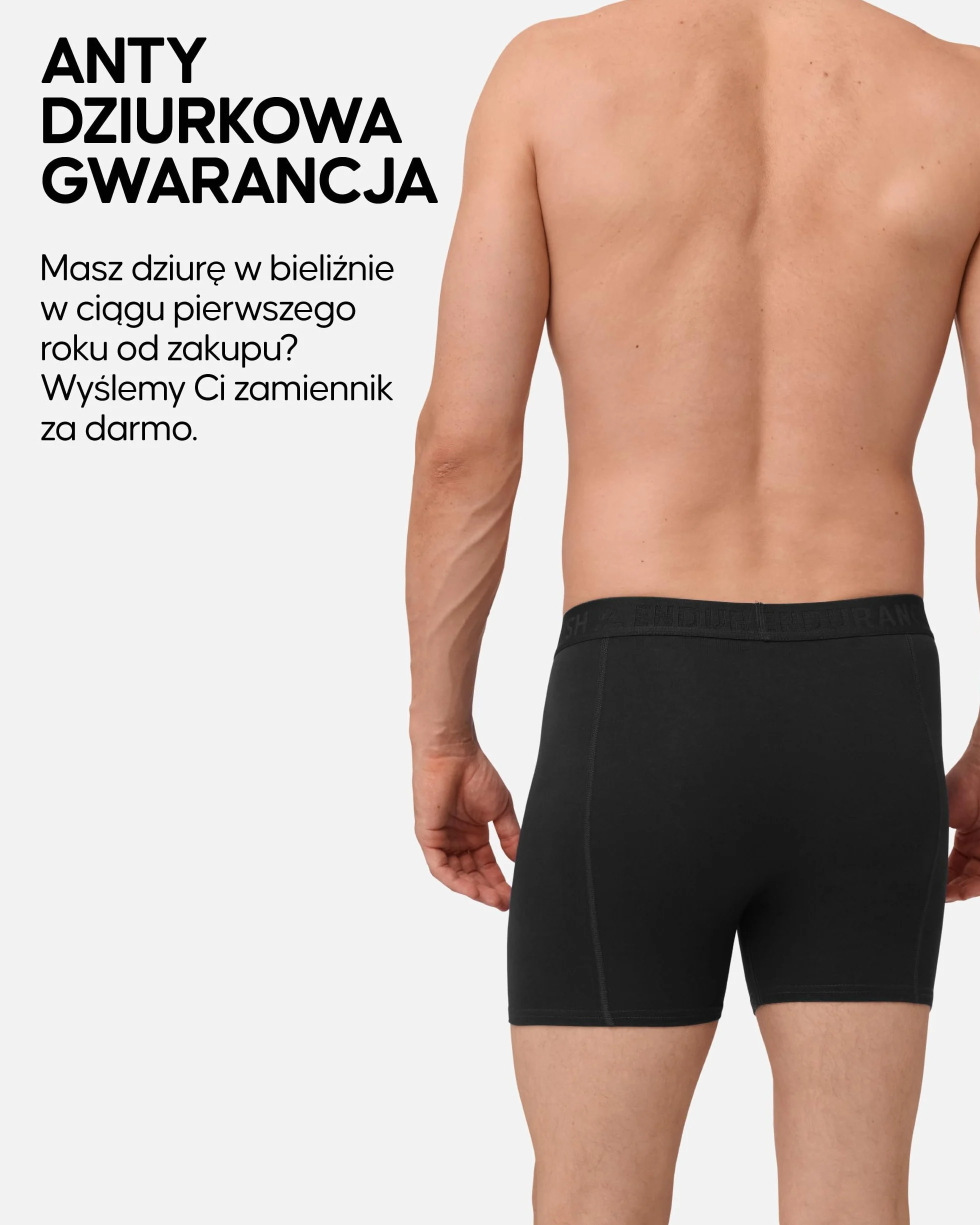 DANISH ENDURANCE Męskie Bokserki z Organicznej Bawełny, Bielizna Termoaktywna, 3-PACK