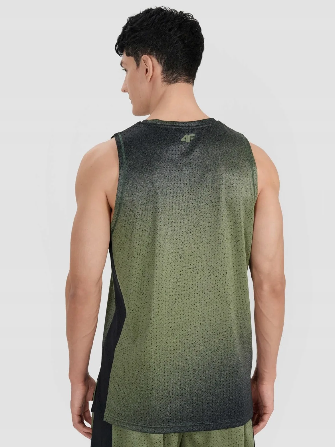 4F Tank top do koszykówki oversize szybkoschnący męski