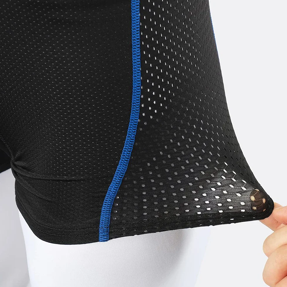 Lixada Spodenki rowerowe Silikonowe spodenki rowerowe Oddychająca bielizna rowerowa z 3D żelową wyściółką MTB Unisex