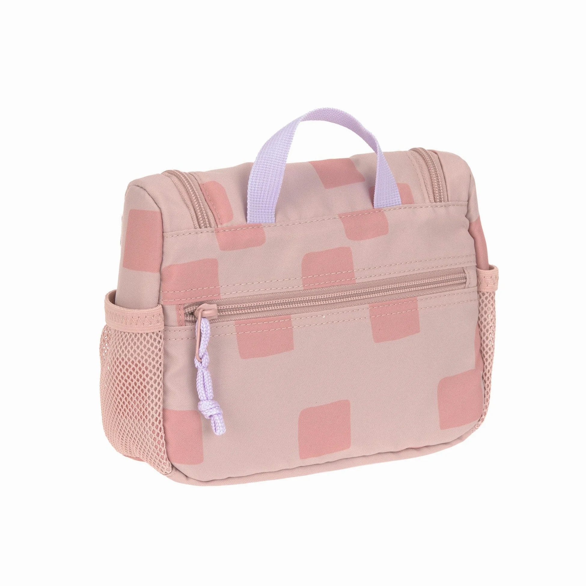 LÄSSIG Kosmetyczka dla dzieci, worek na pranie, do zawieszania/mini Washbag Pattern Party Rose