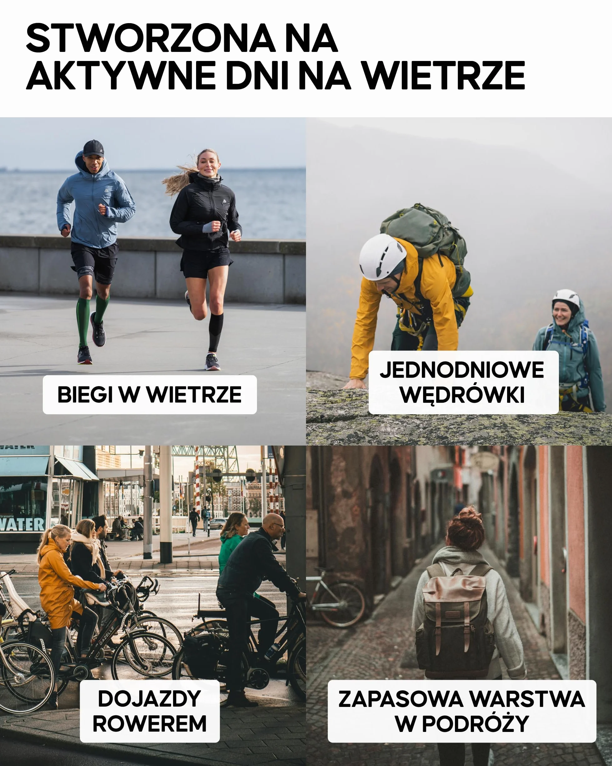 DANISH ENDURANCE Kurtka do Biegania Damska Wiatrówka Lekka Ciepła