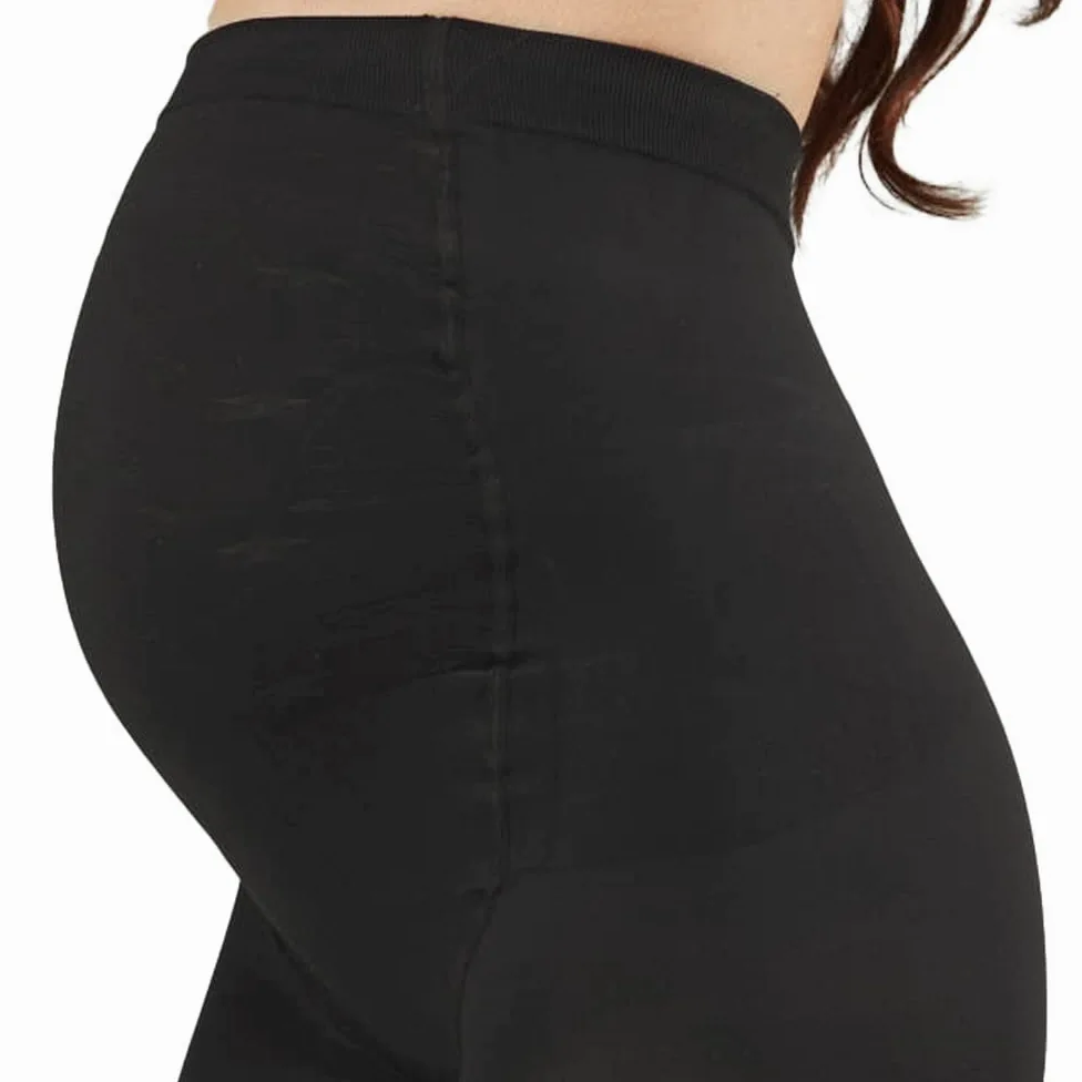 Legginsy Maman 70 nieprzezroczystych rajstop dla kobiet ciężarnych 12-15 mmHg, czarny, M-L